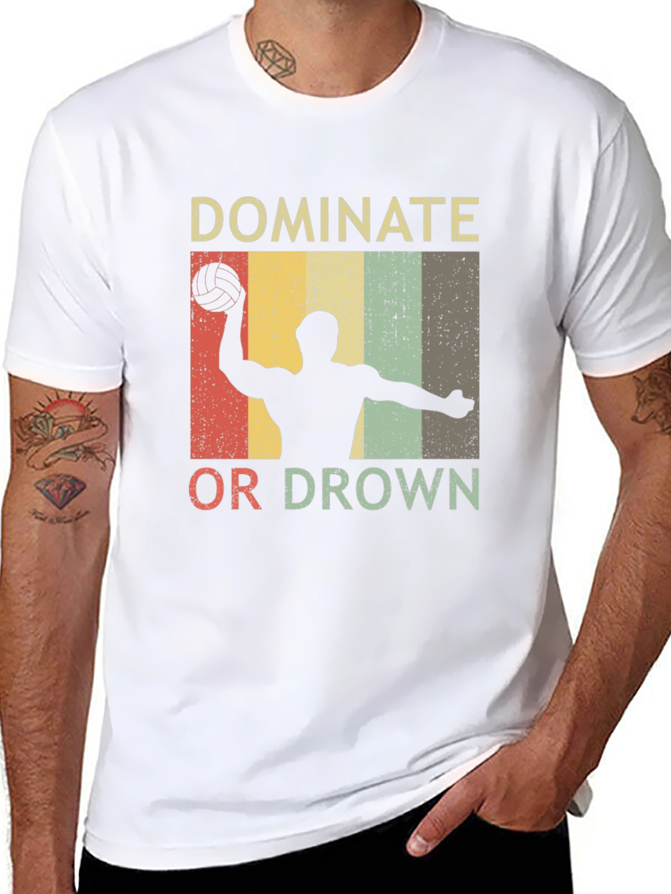 Dominate or Drown Water Polo T-Shirt