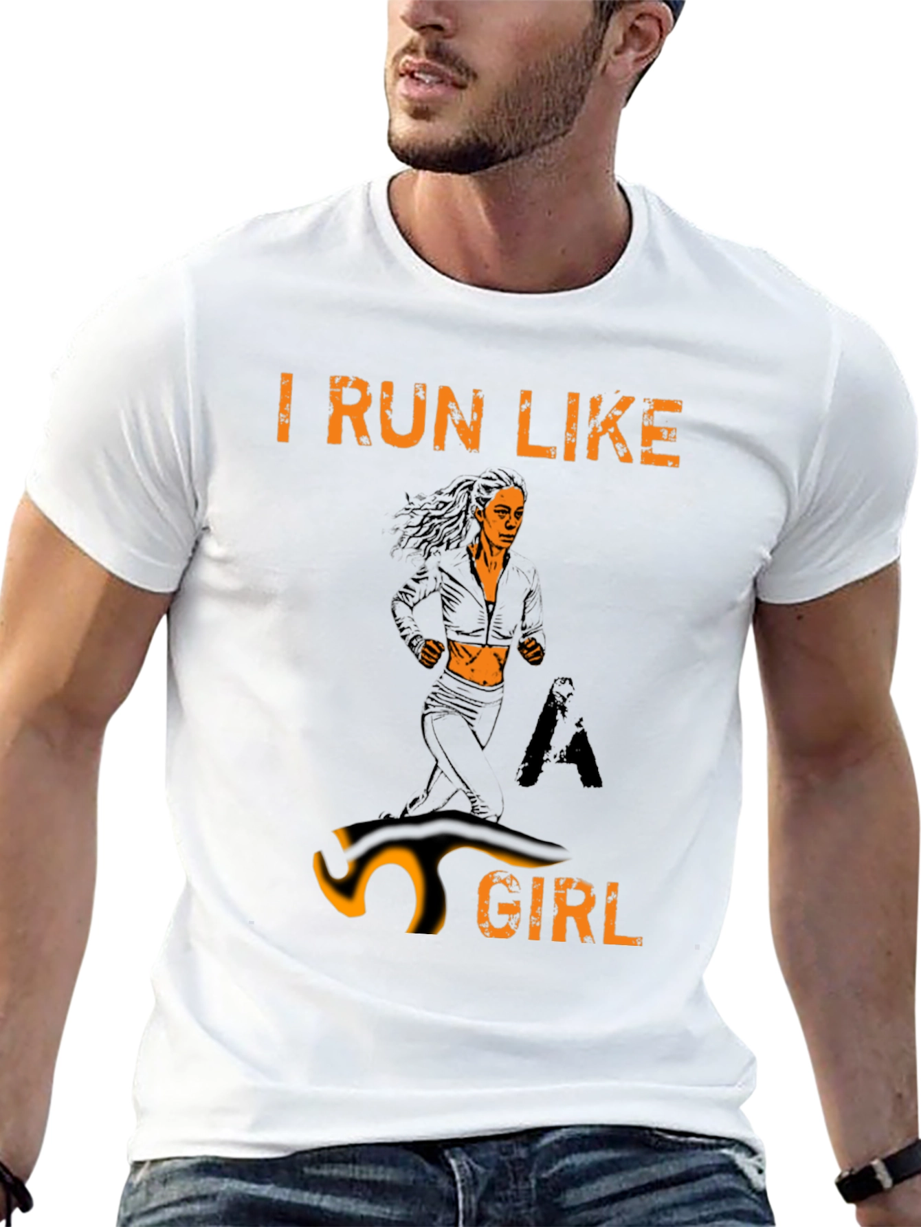 I Run Like a Girl T-Shirt