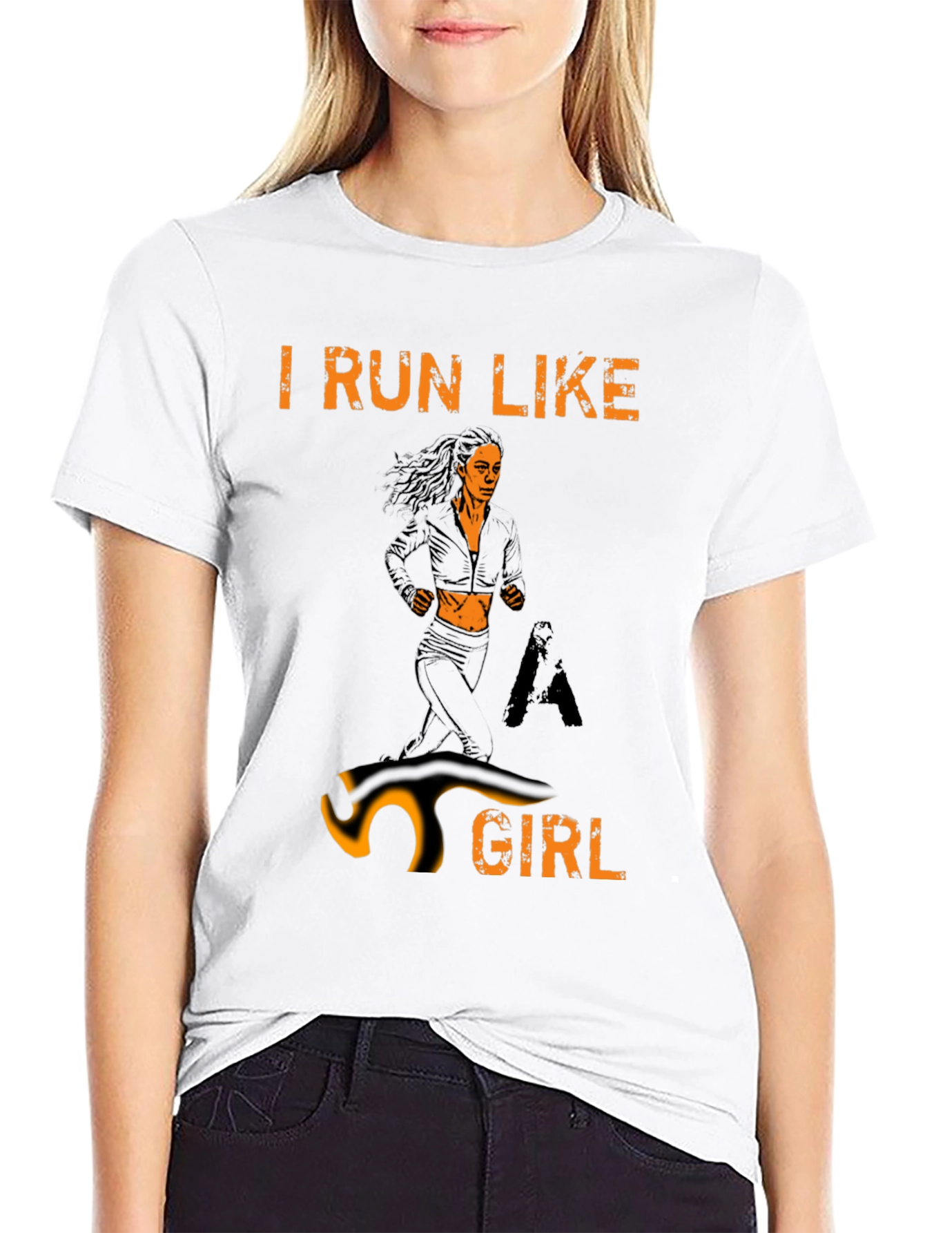 I Run Like a Girl T-Shirt