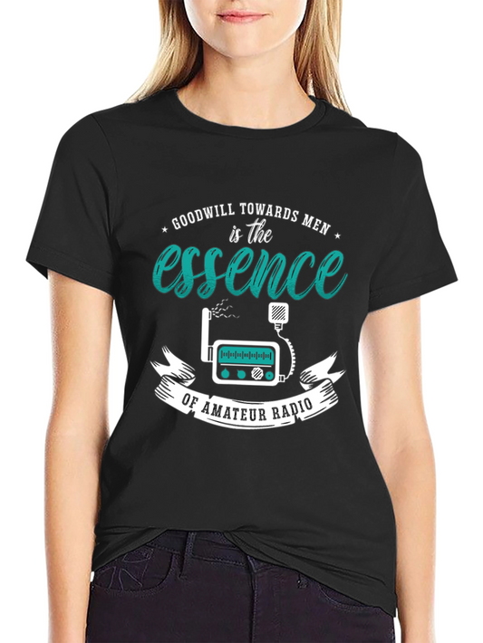 Amateur Radio Essence Graphic Tee - Goodwill Towards Men