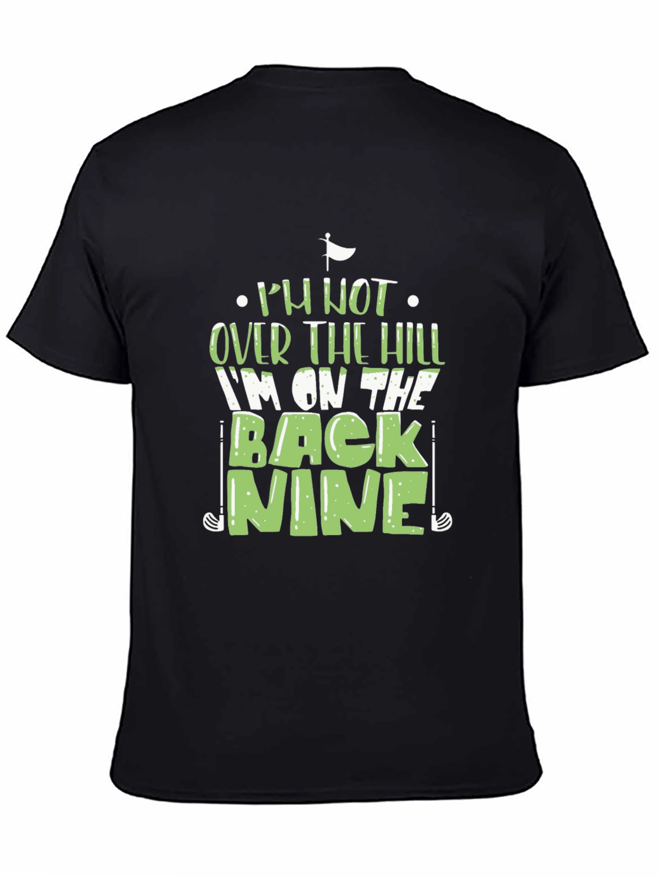 Funny Golf T-Shirt - Back Nine Humor Tee