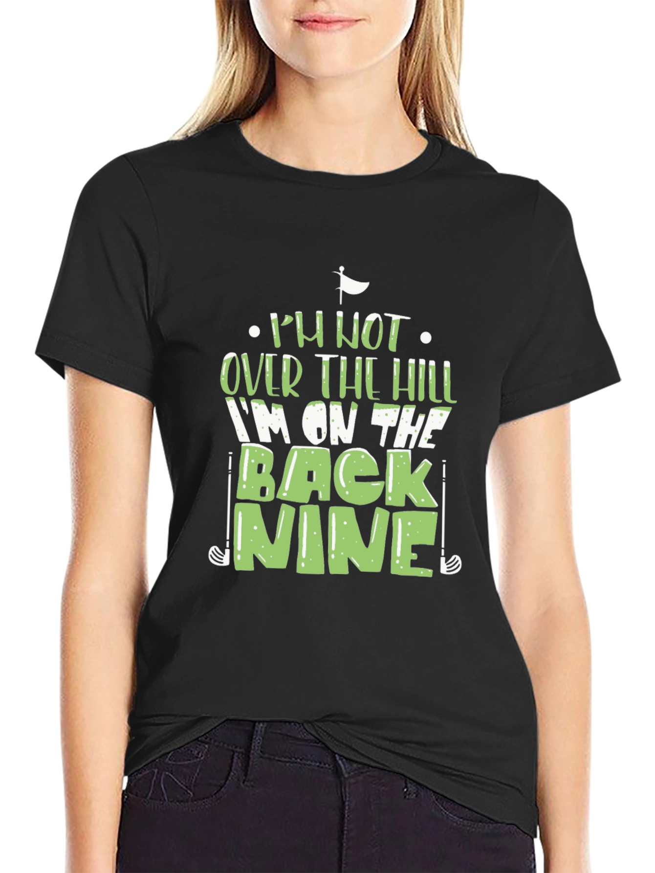 Funny Golf T-Shirt - Back Nine Humor Tee