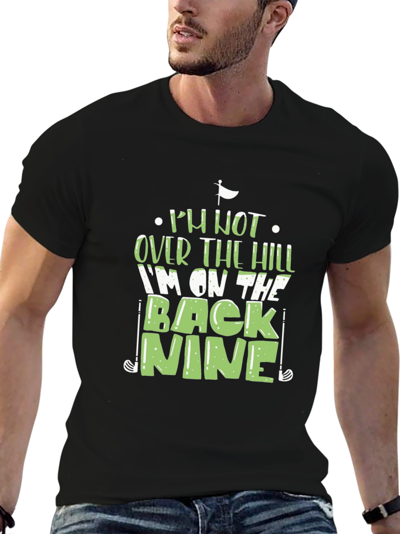 Funny Golf T-Shirt - Back Nine Humor Tee