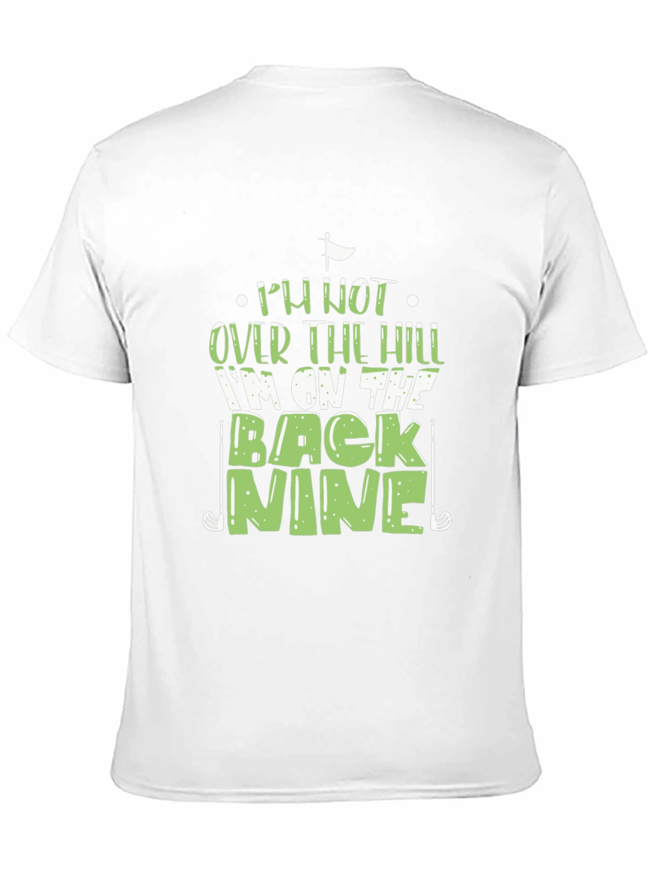 Funny Golf T-Shirt - Back Nine Humor Tee