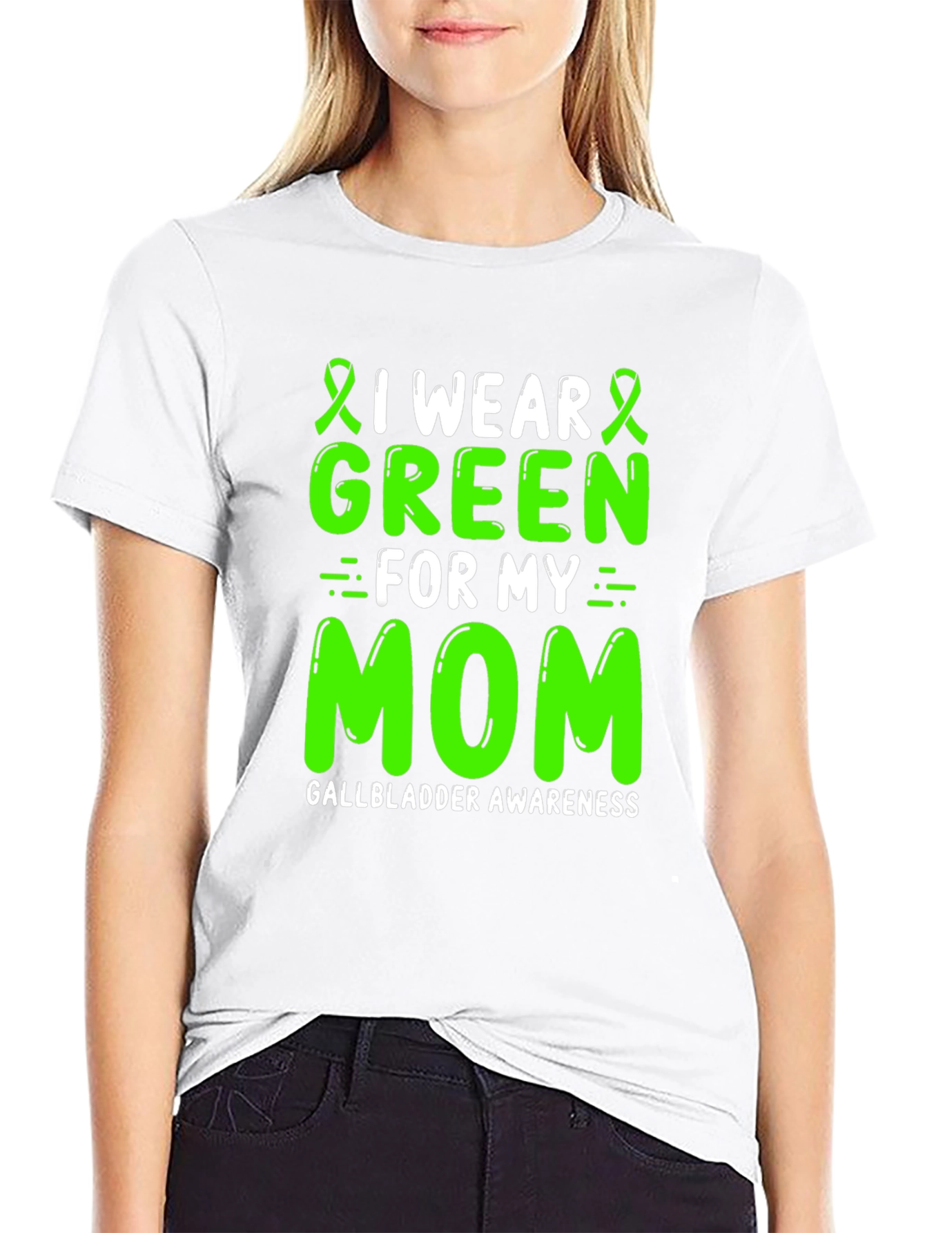 Green Gallbladder Awareness T-Shirt