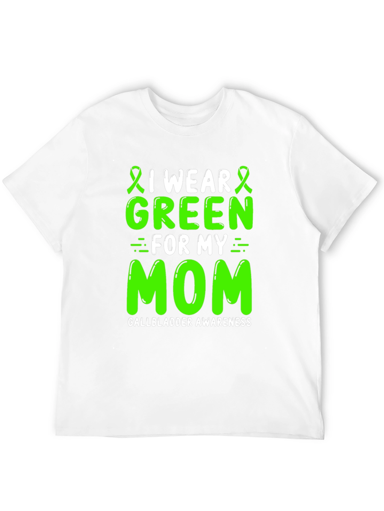 Green Gallbladder Awareness T-Shirt