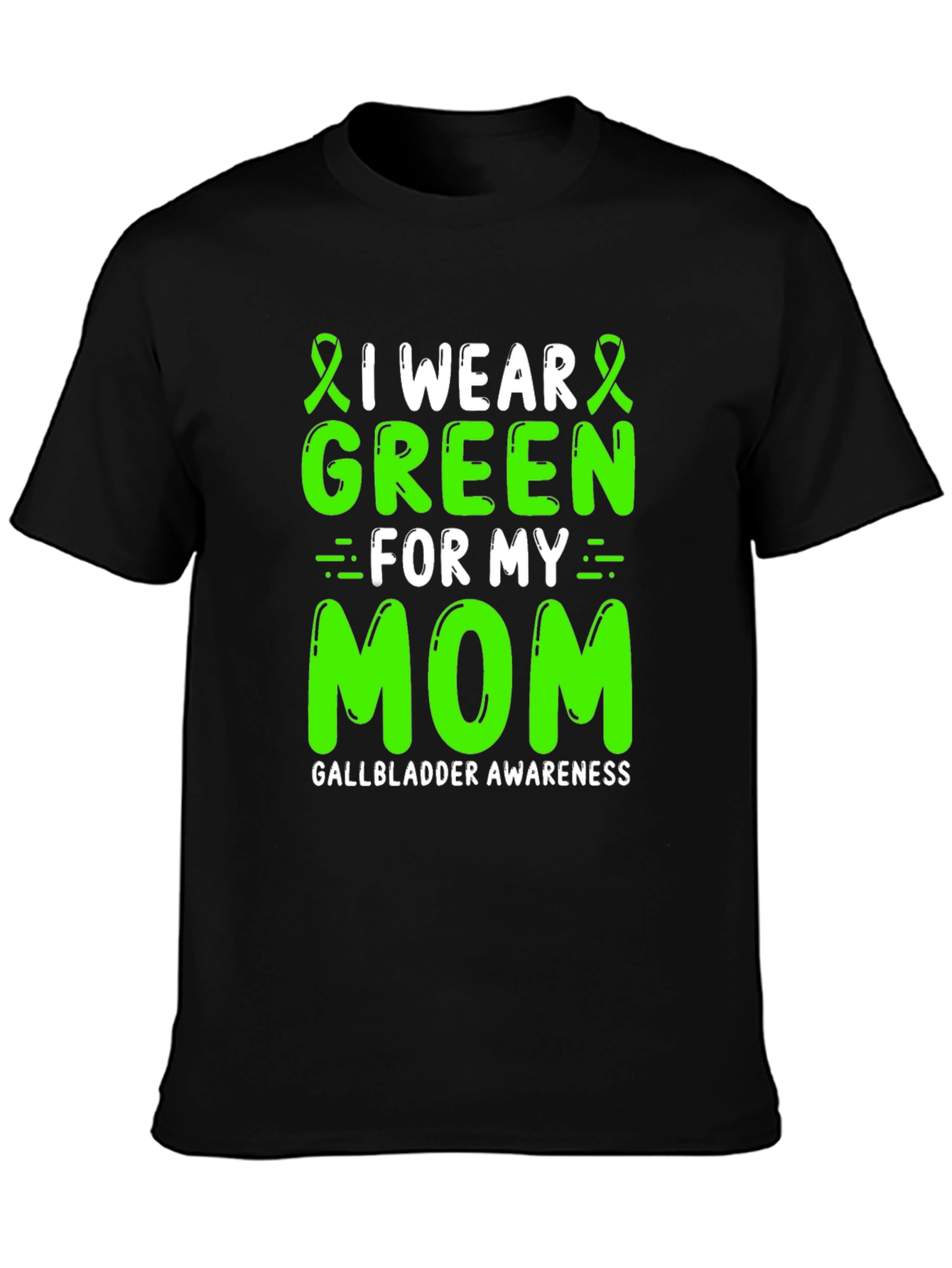 Green Gallbladder Awareness T-Shirt