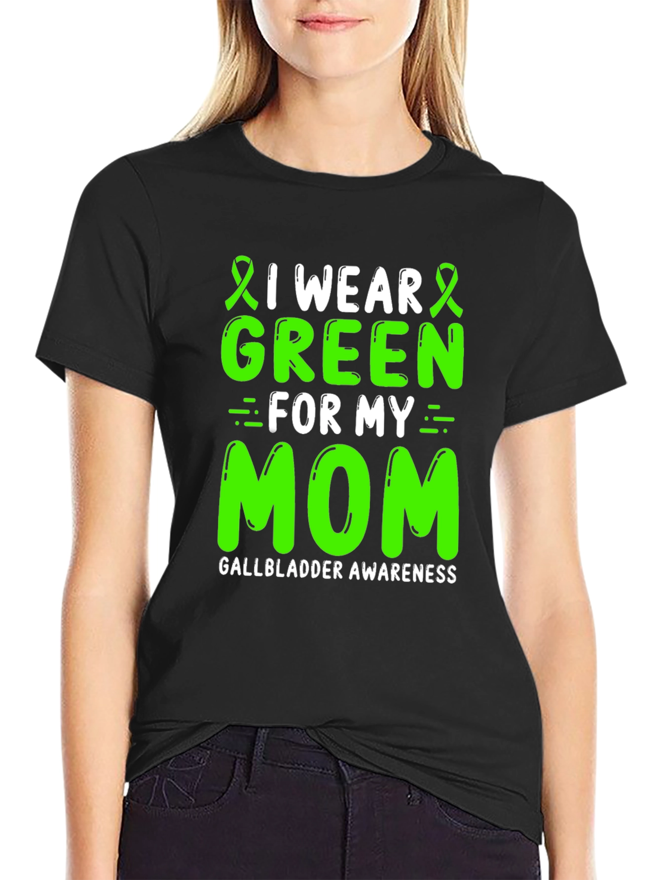 Green Gallbladder Awareness T-Shirt