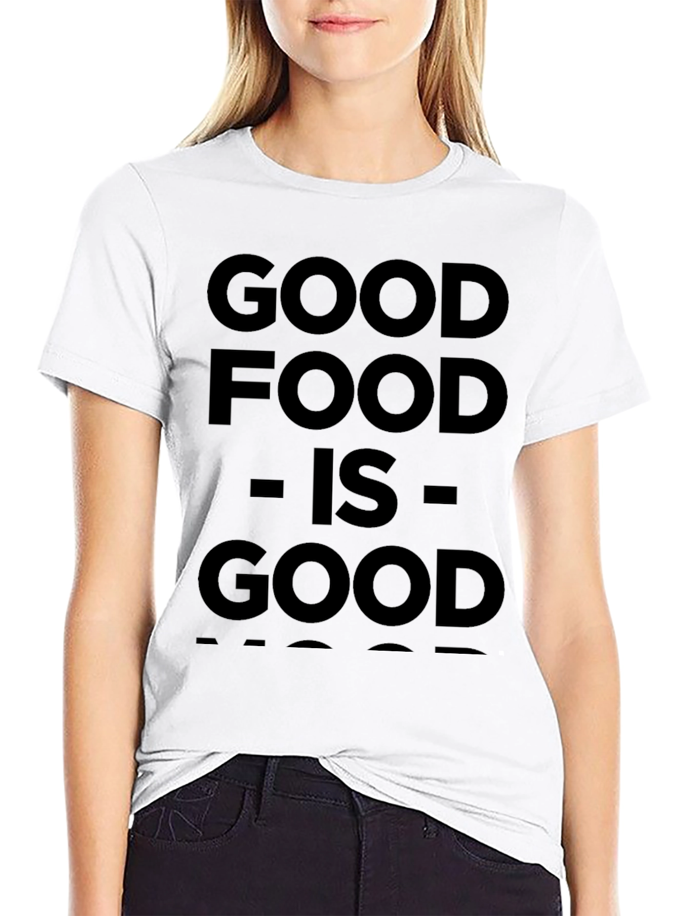 Good Food is Good Mood Graphic Tee