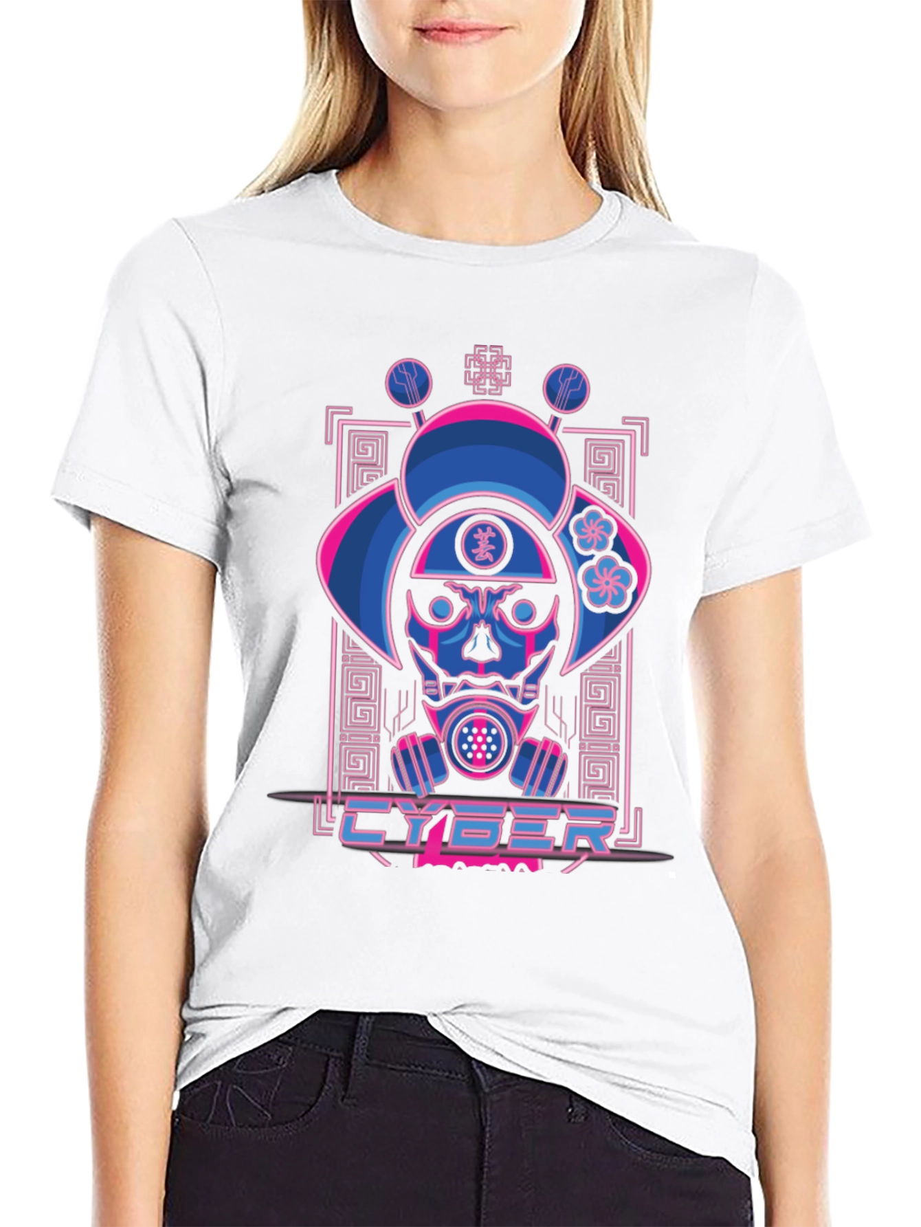 Cyberpunk Samurai Graphic Tee