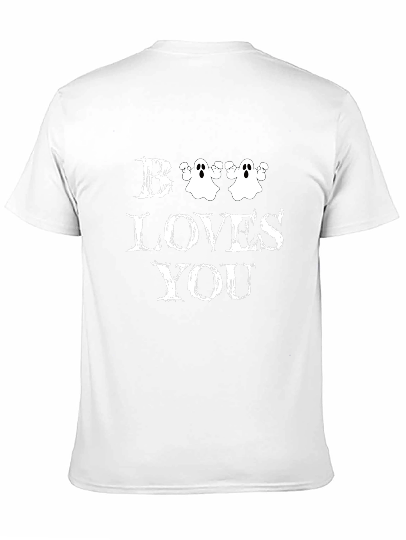 Boo Loves You Graphic T-Shirt - Halloween Edition