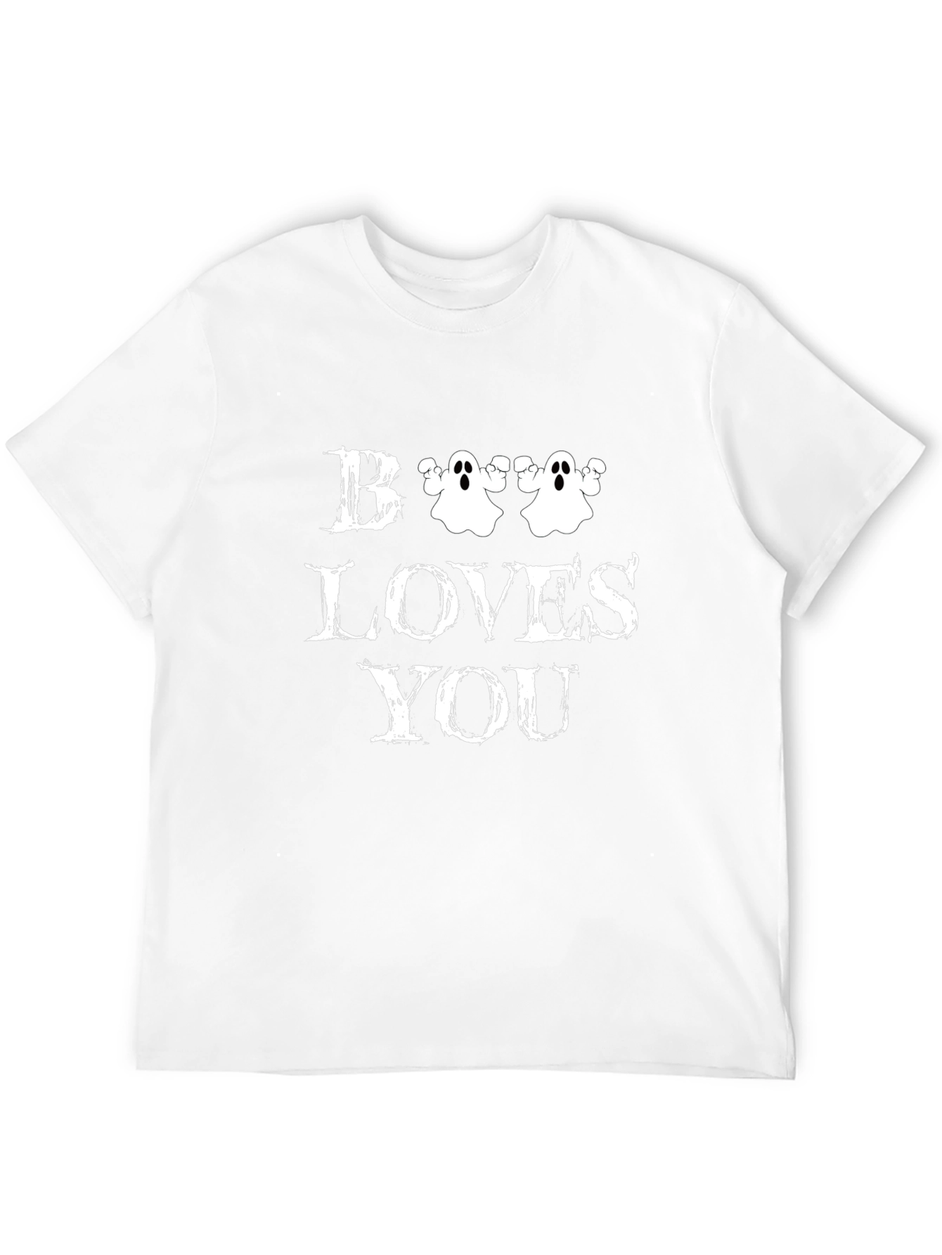 Boo Loves You Graphic T-Shirt - Halloween Edition