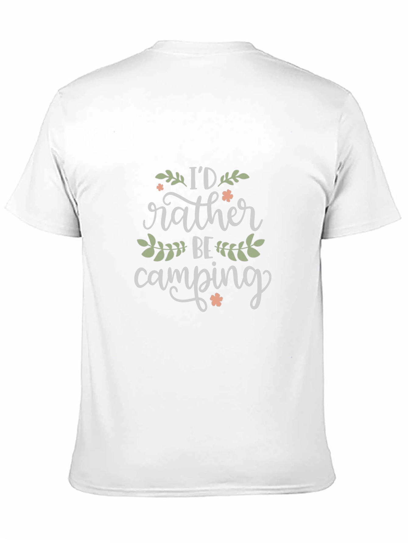 Camping Lover Graphic T-Shirt - Black