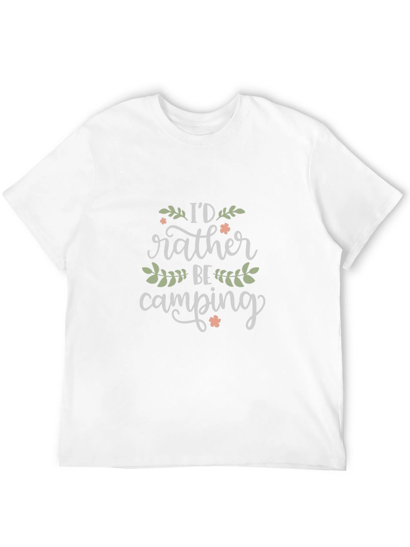 Camping Lover Graphic T-Shirt - Black