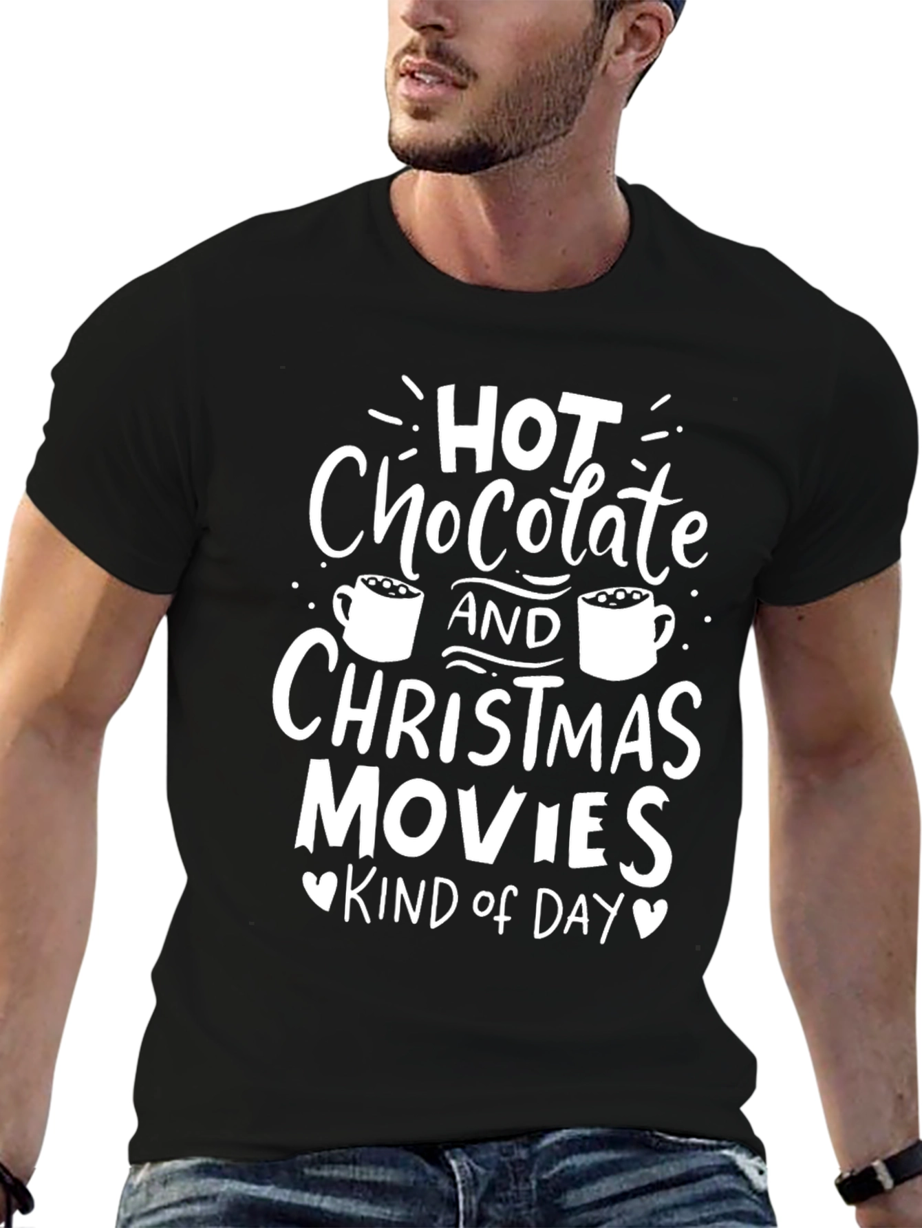 Hot Chocolate & Christmas Movies Graphic Tee