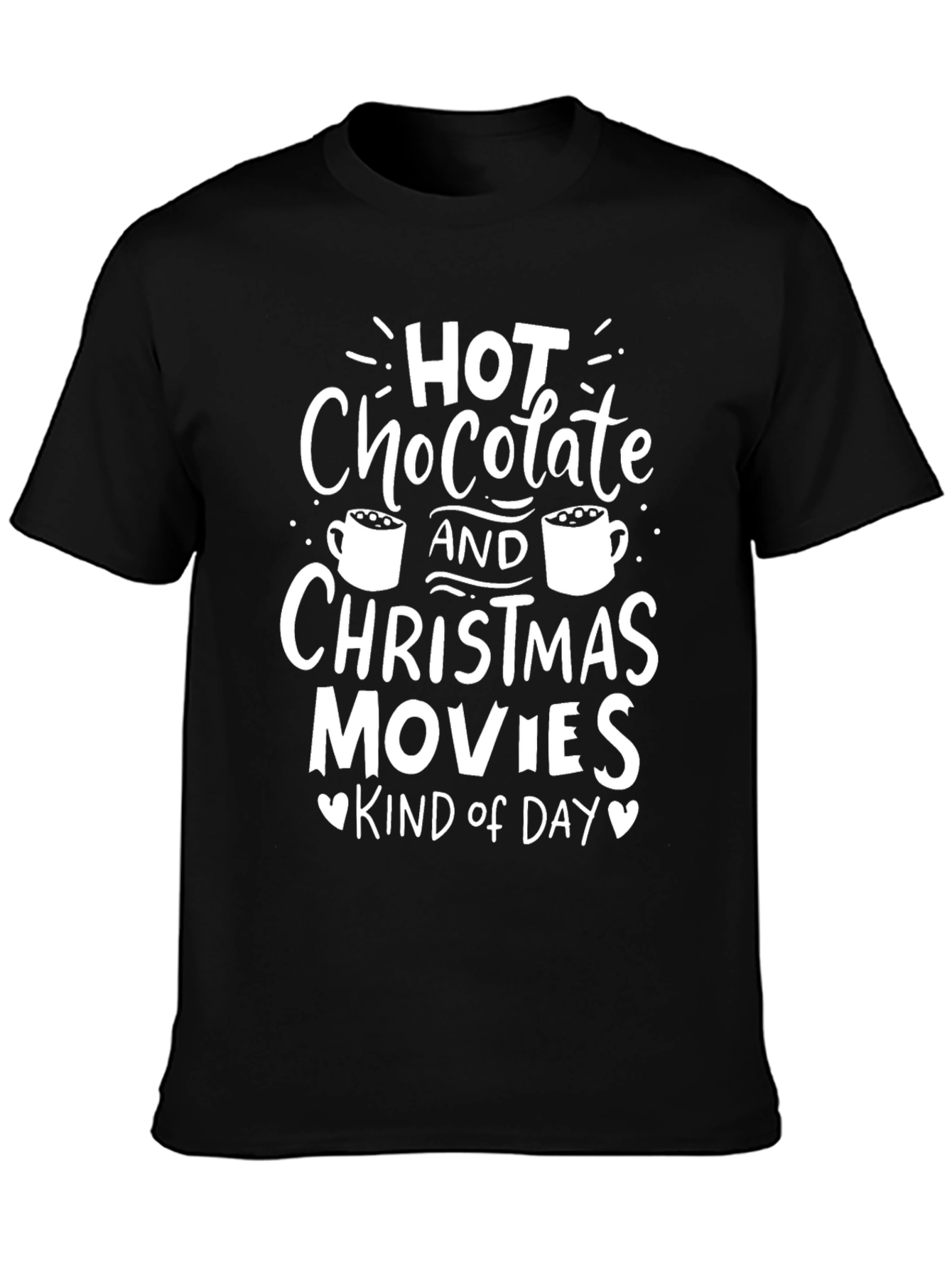 Hot Chocolate & Christmas Movies Graphic Tee