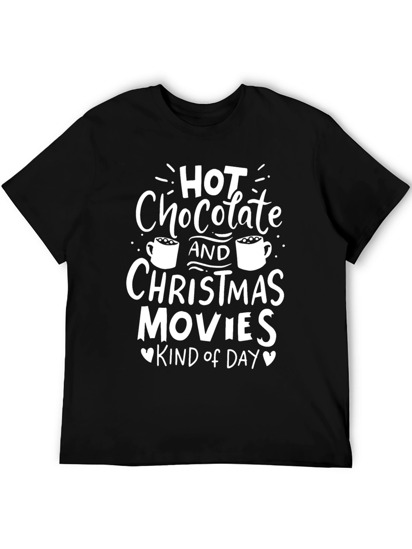 Hot Chocolate & Christmas Movies Graphic Tee