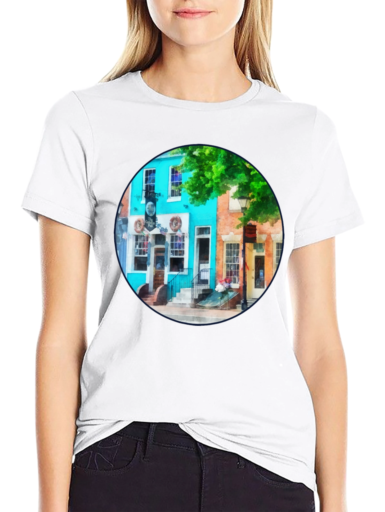 Colorful Townhouse T-Shirt