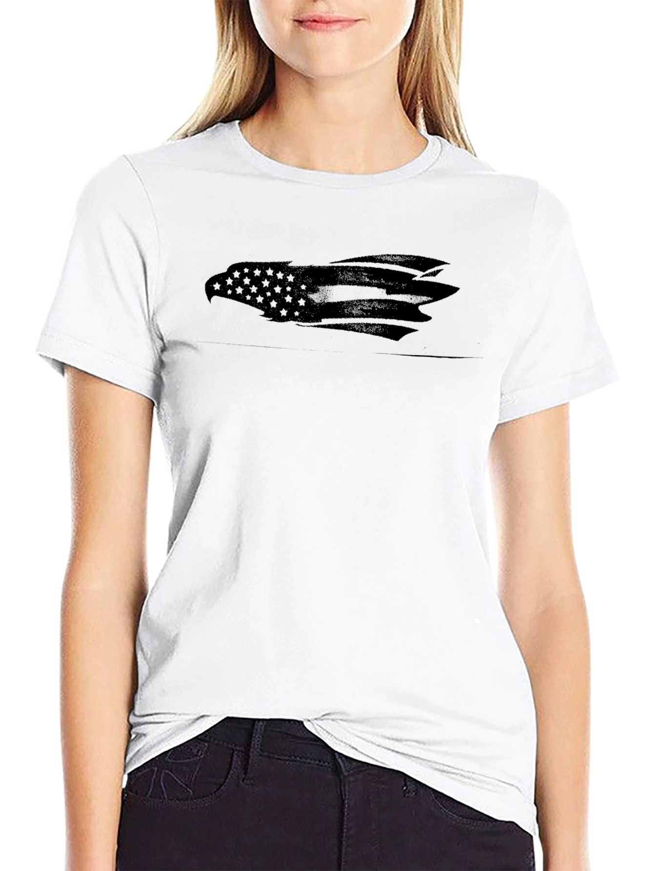 American Eagle Flag Graphic T-Shirt