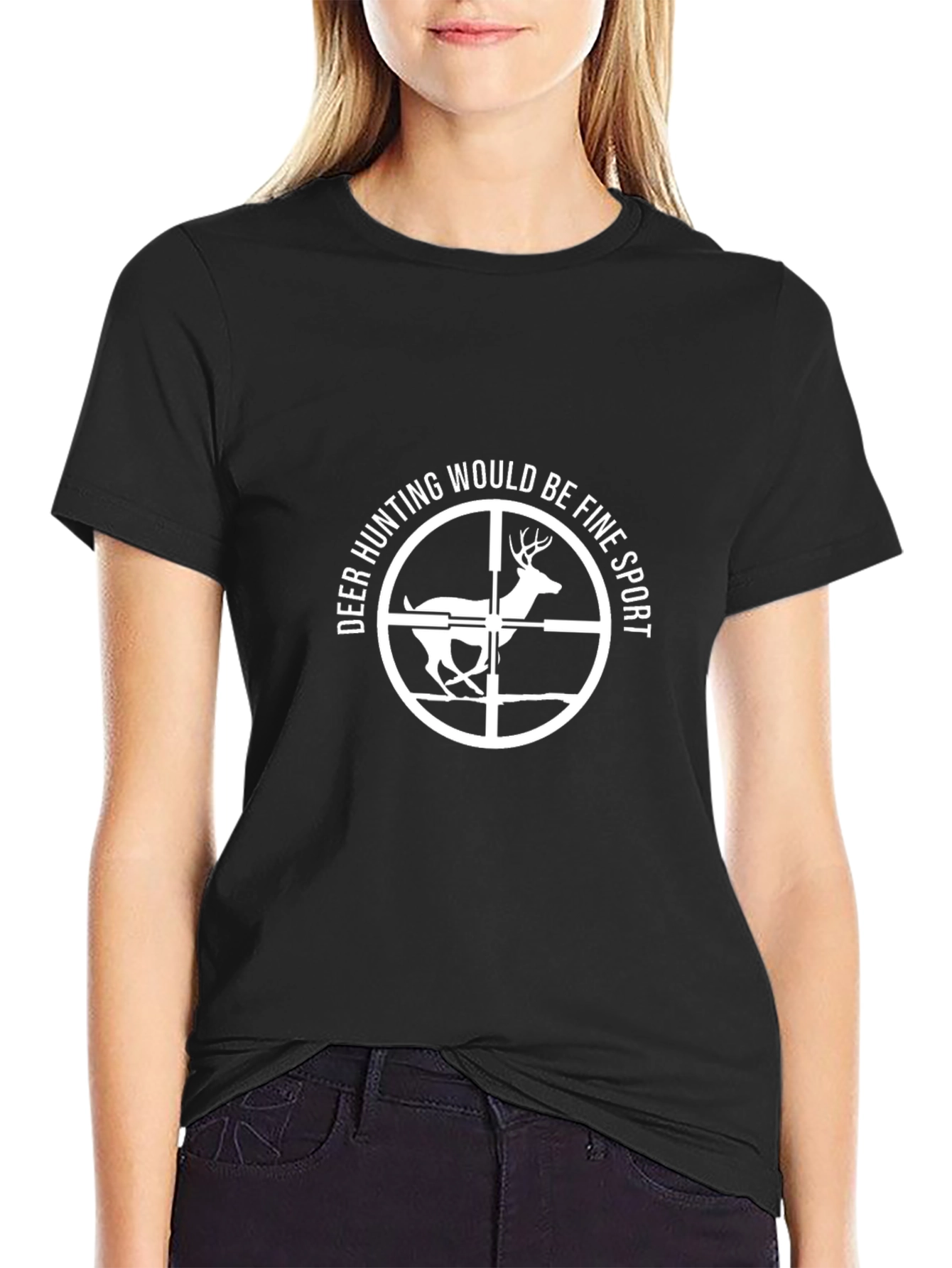 Deer Hunting Fine Sport T-Shirt