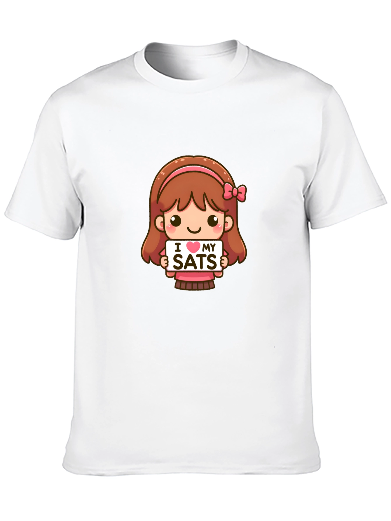 Cute Girl I Love My SATS T-Shirt