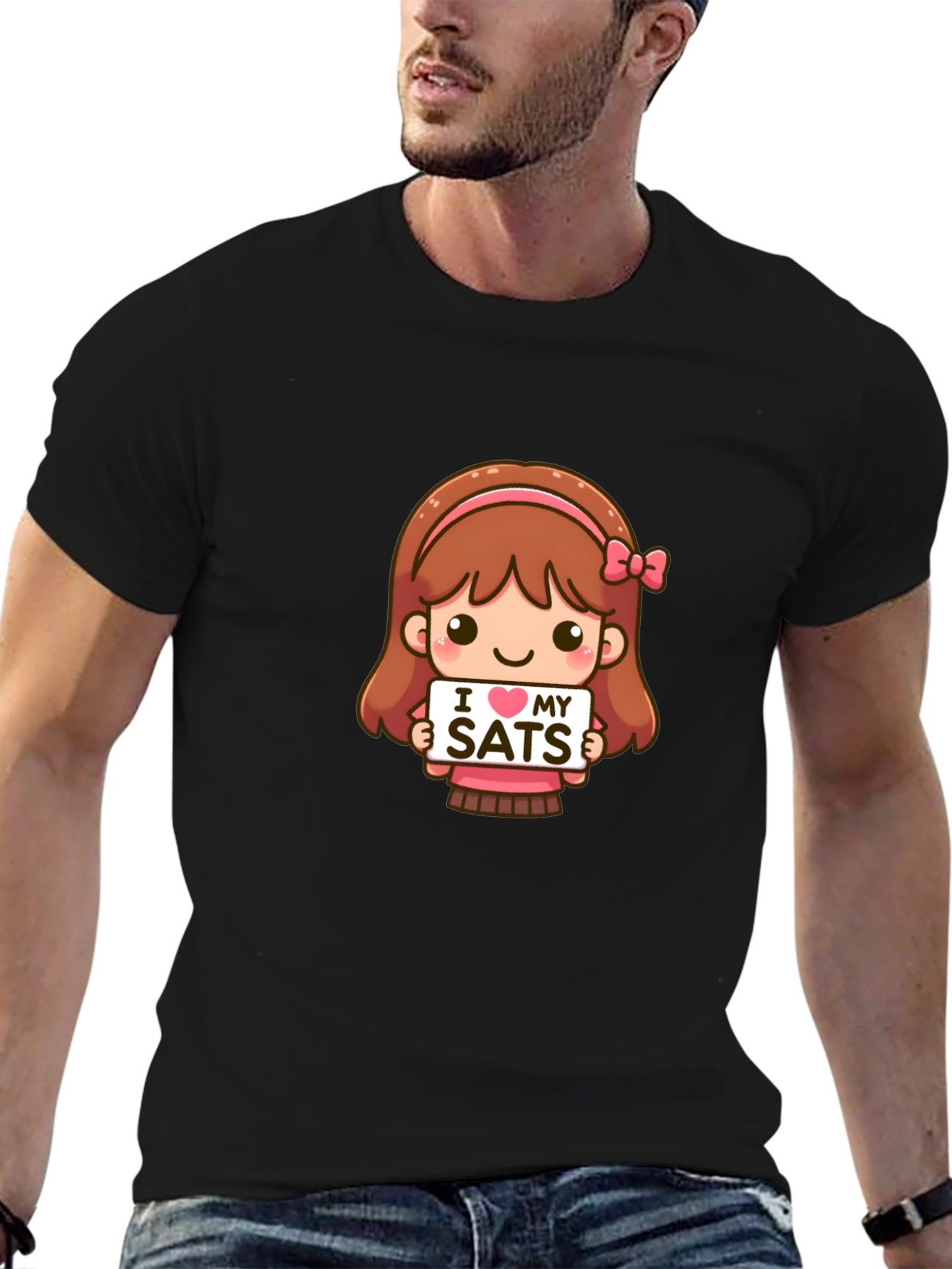 Cute Girl I Love My SATS T-Shirt