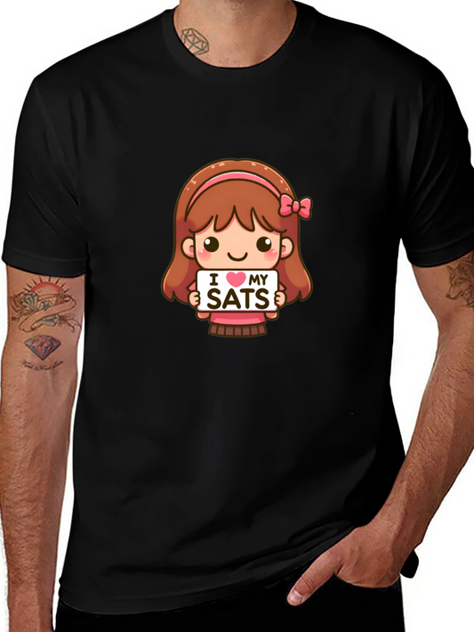 Cute Girl I Love My SATS T-Shirt