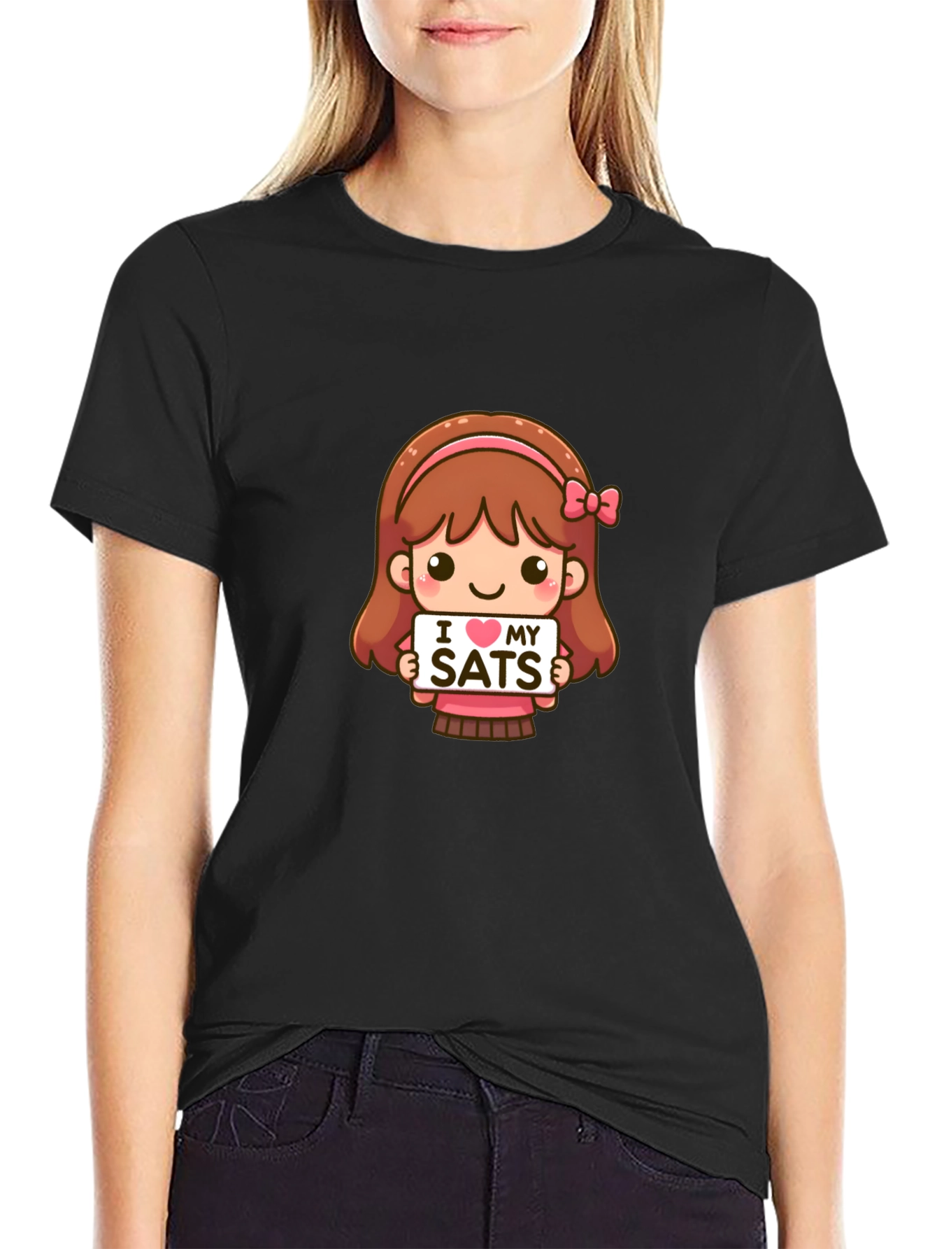 Cute Girl I Love My SATS T-Shirt