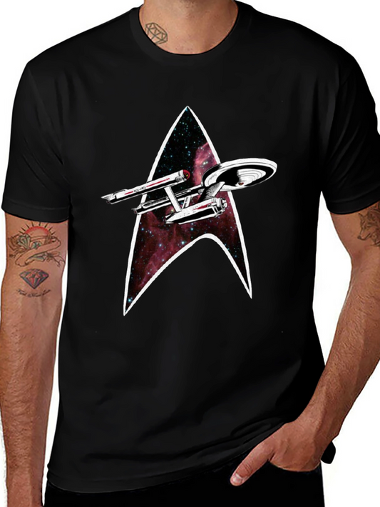 Star Trek Enterprise T-Shirt - Boldly Go!