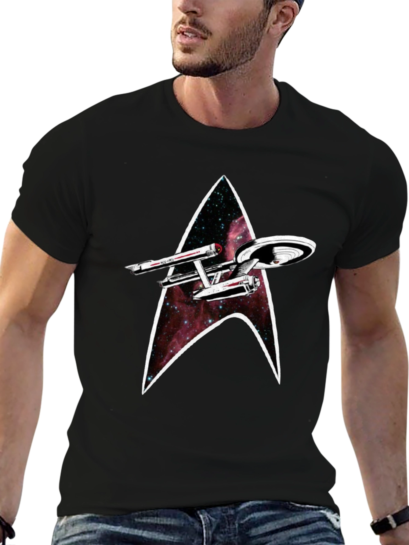 Star Trek Enterprise T-Shirt - Boldly Go!