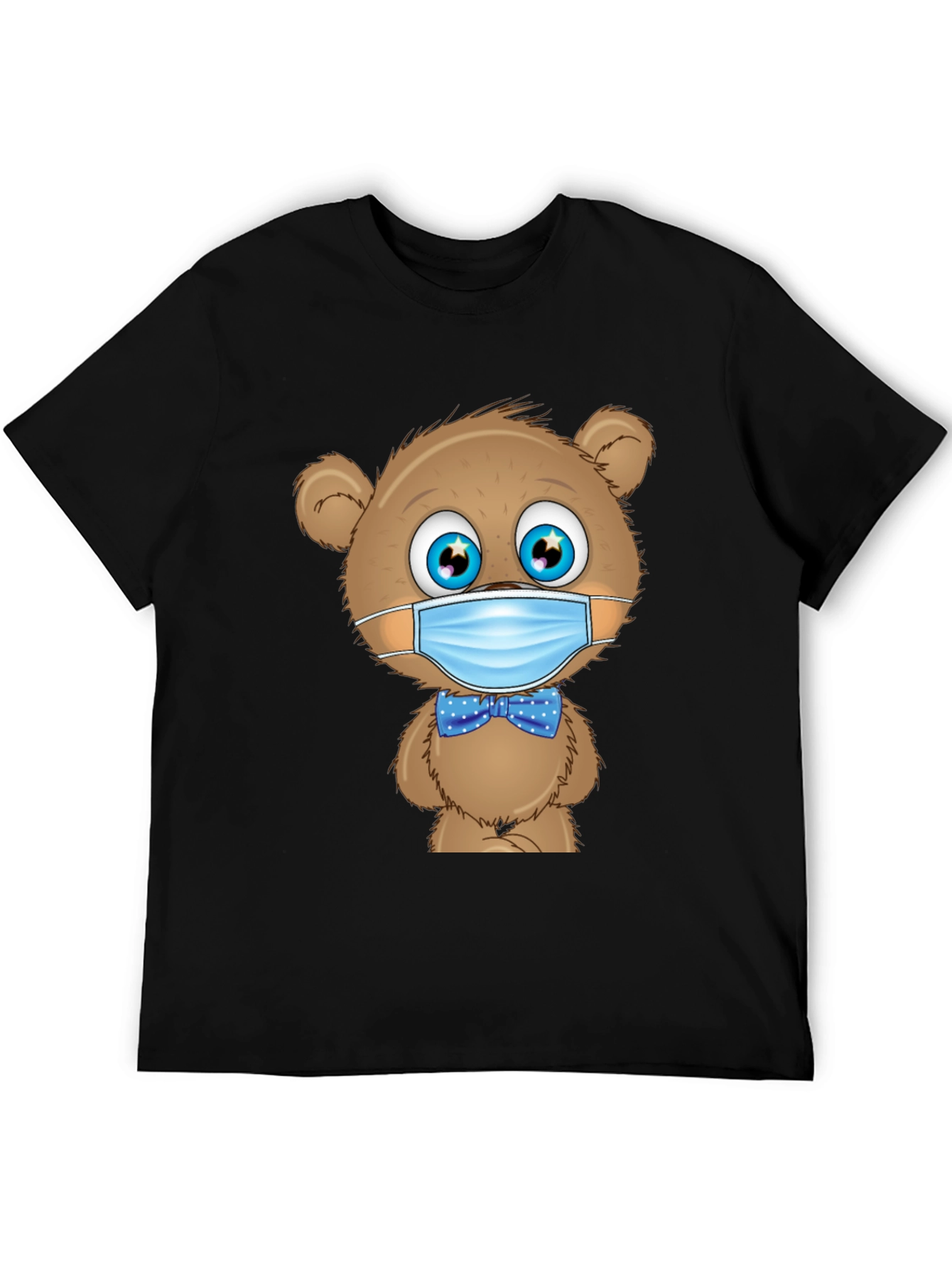 Teddy Bear Mask T-Shirt: Stay Safe & Stylish