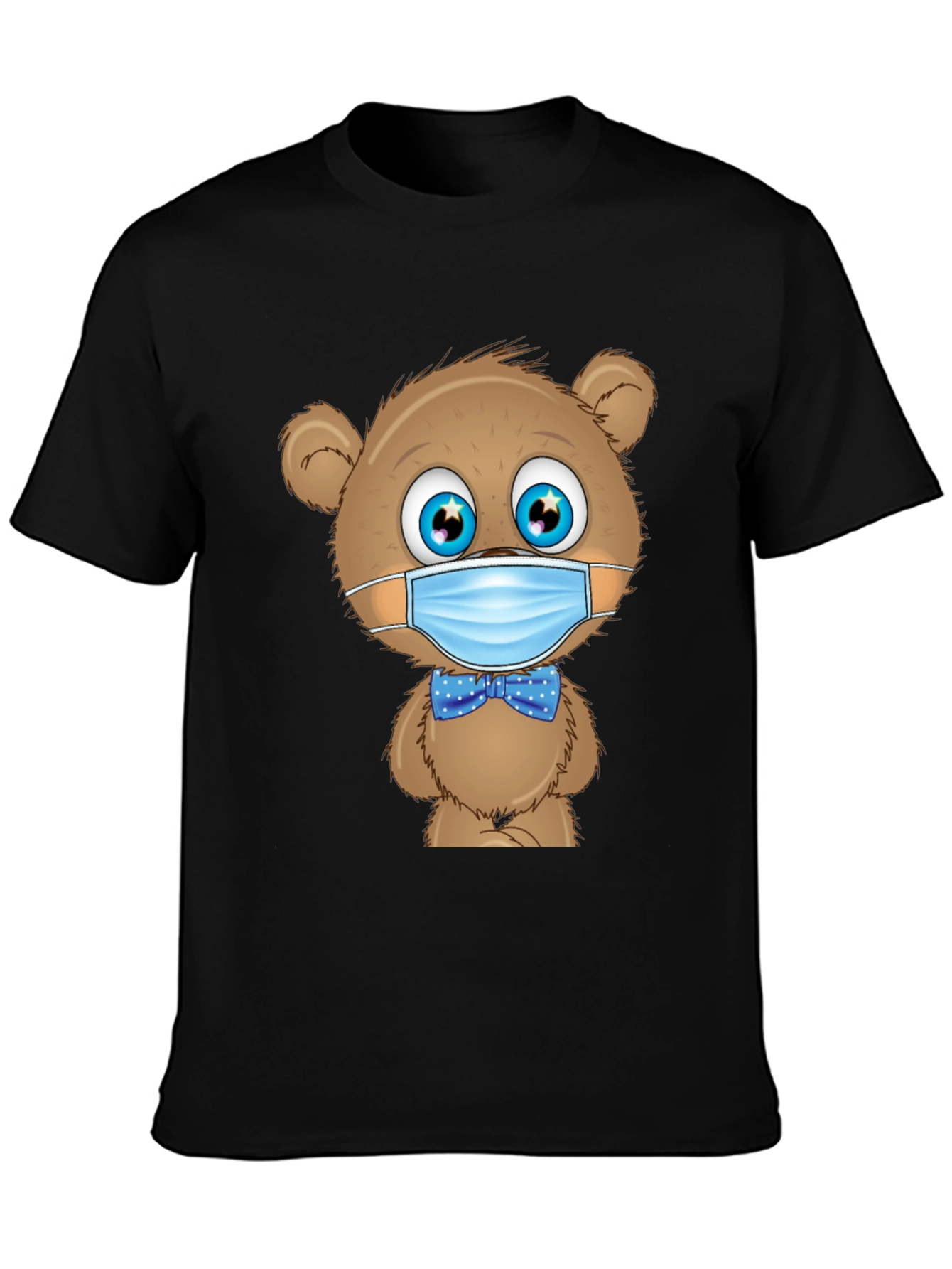 Teddy Bear Mask T-Shirt: Stay Safe & Stylish