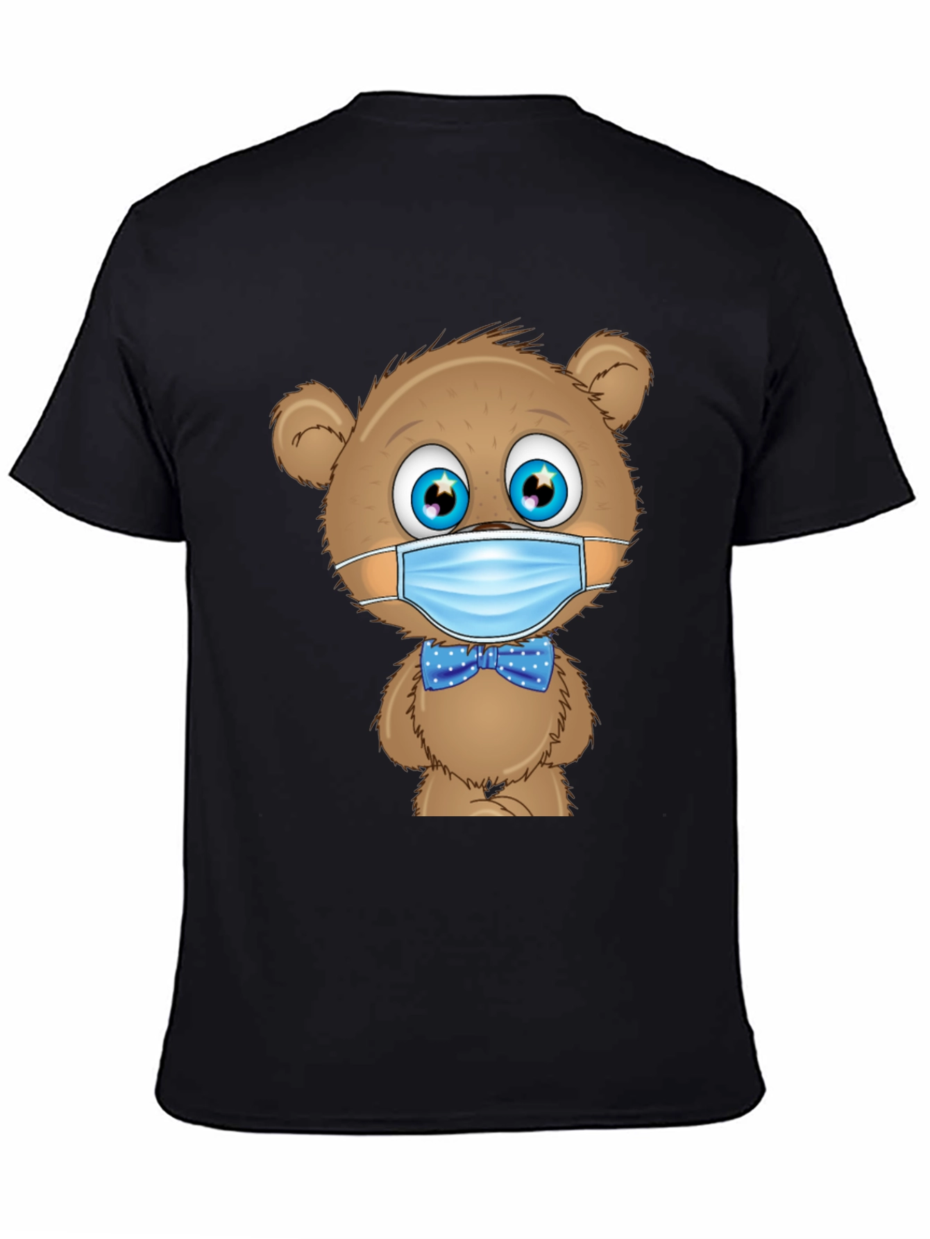 Teddy Bear Mask T-Shirt: Stay Safe & Stylish