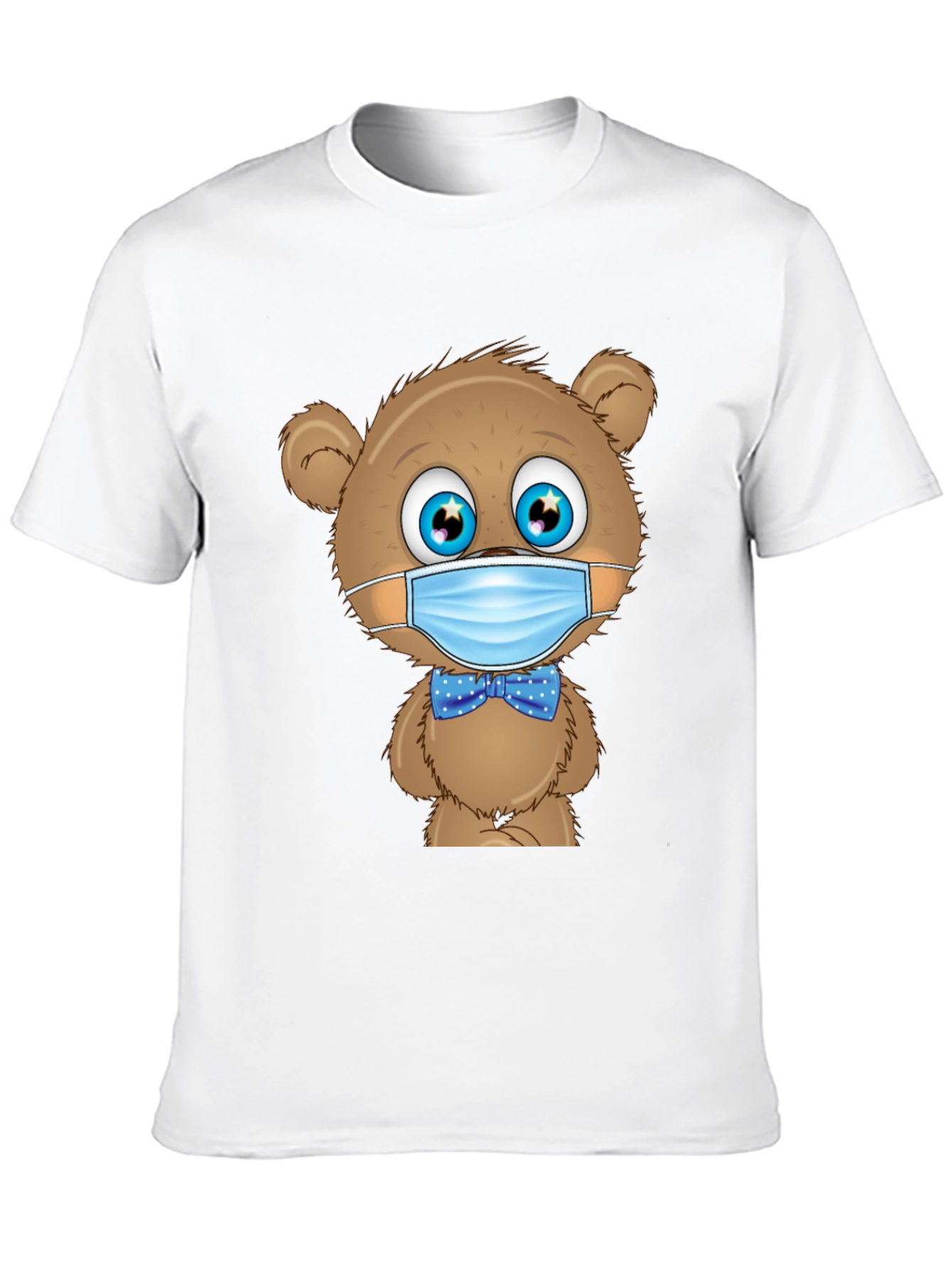 Teddy Bear Mask T-Shirt: Stay Safe & Stylish