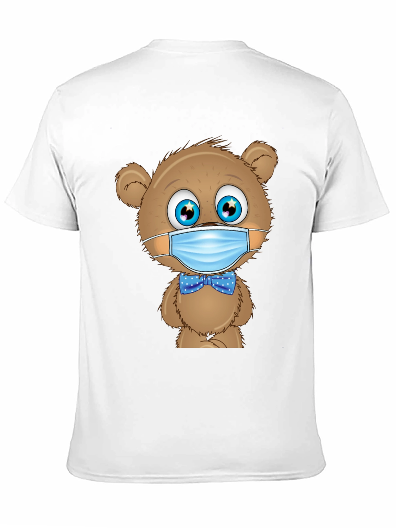 Teddy Bear Mask T-Shirt: Stay Safe & Stylish