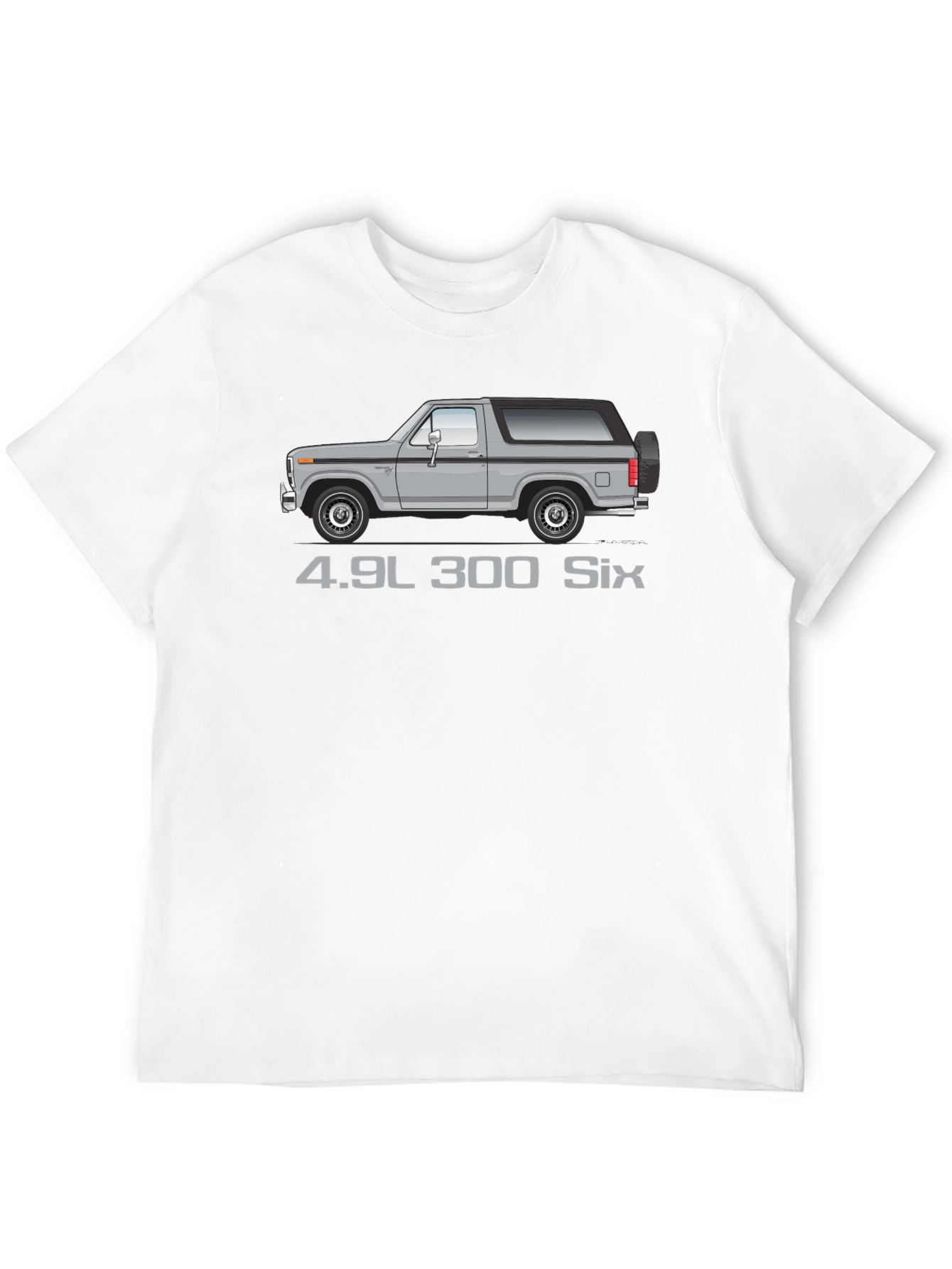4.9L 300 Six Bronco T-Shirt