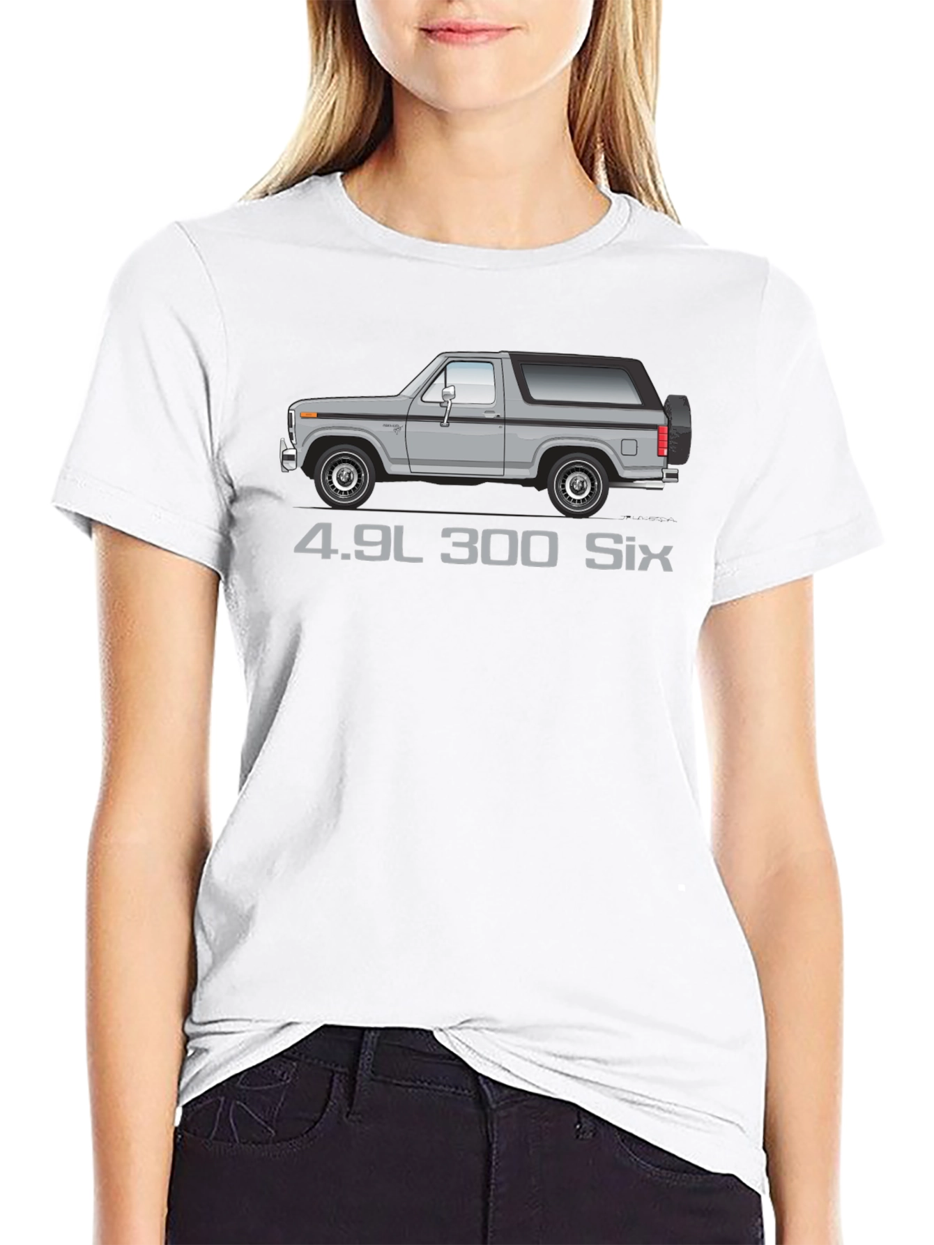 4.9L 300 Six Bronco T-Shirt