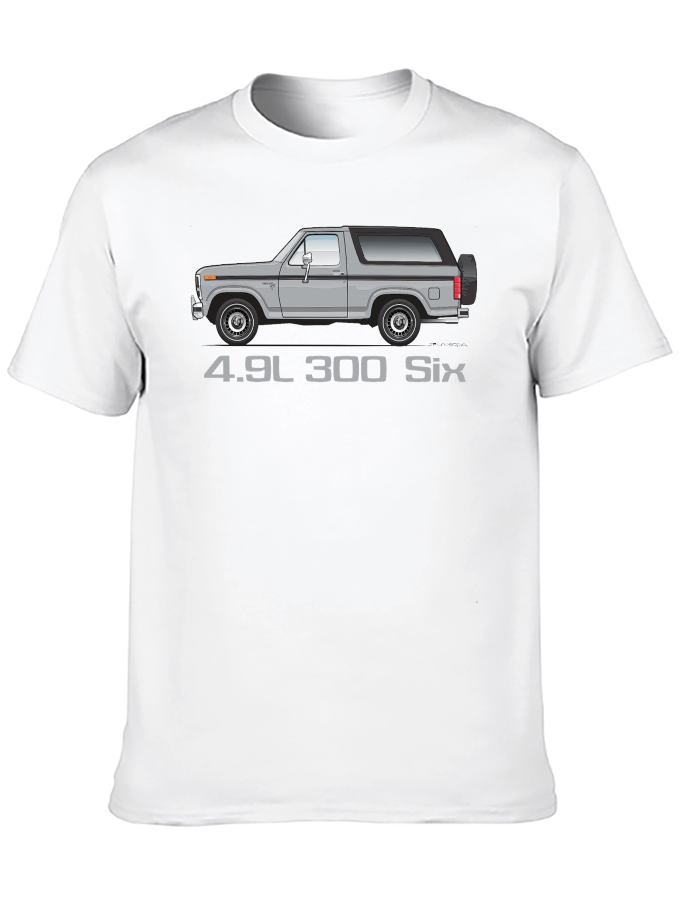 4.9L 300 Six Bronco T-Shirt