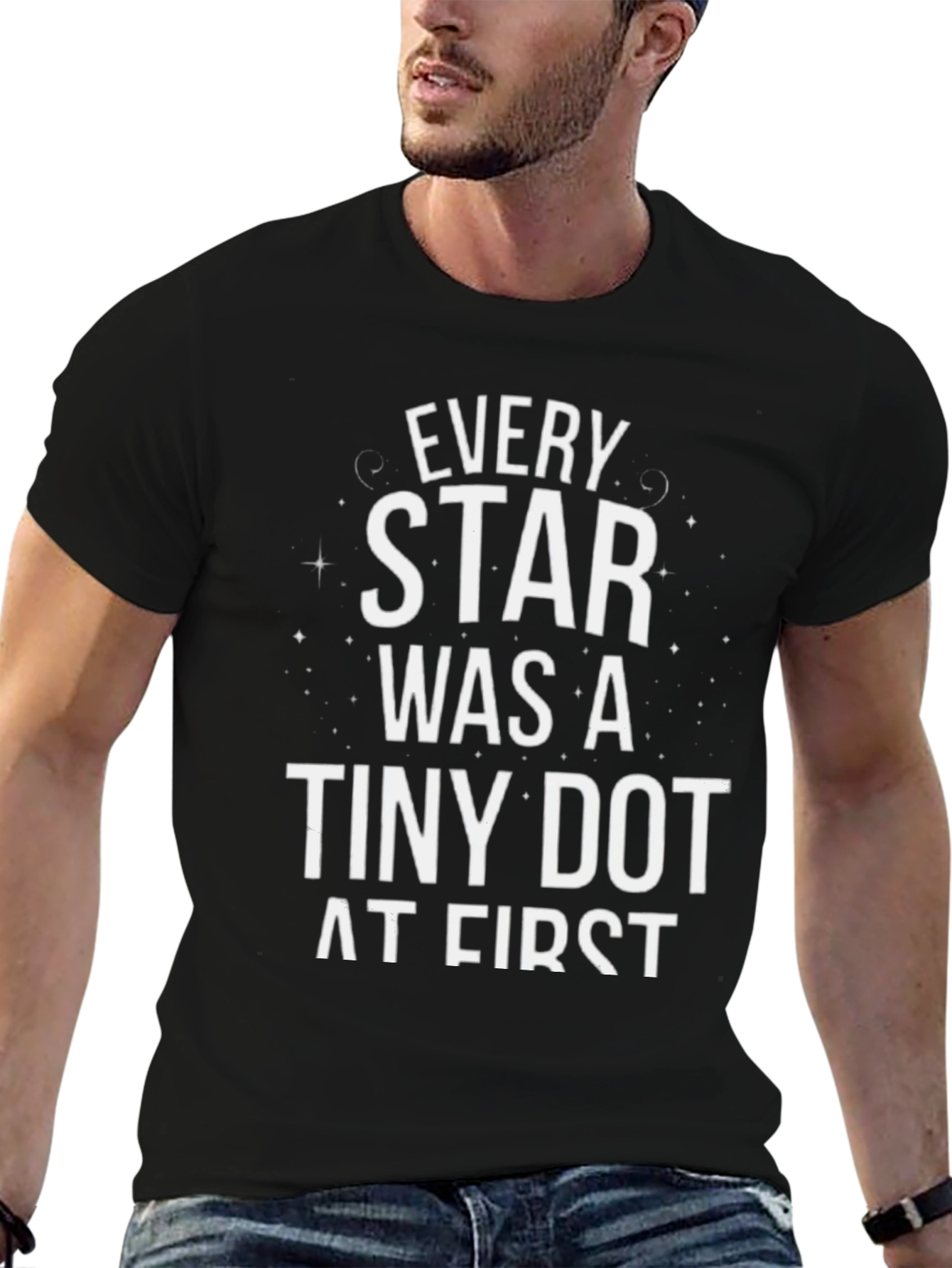 Every Star Black Graphic Tee