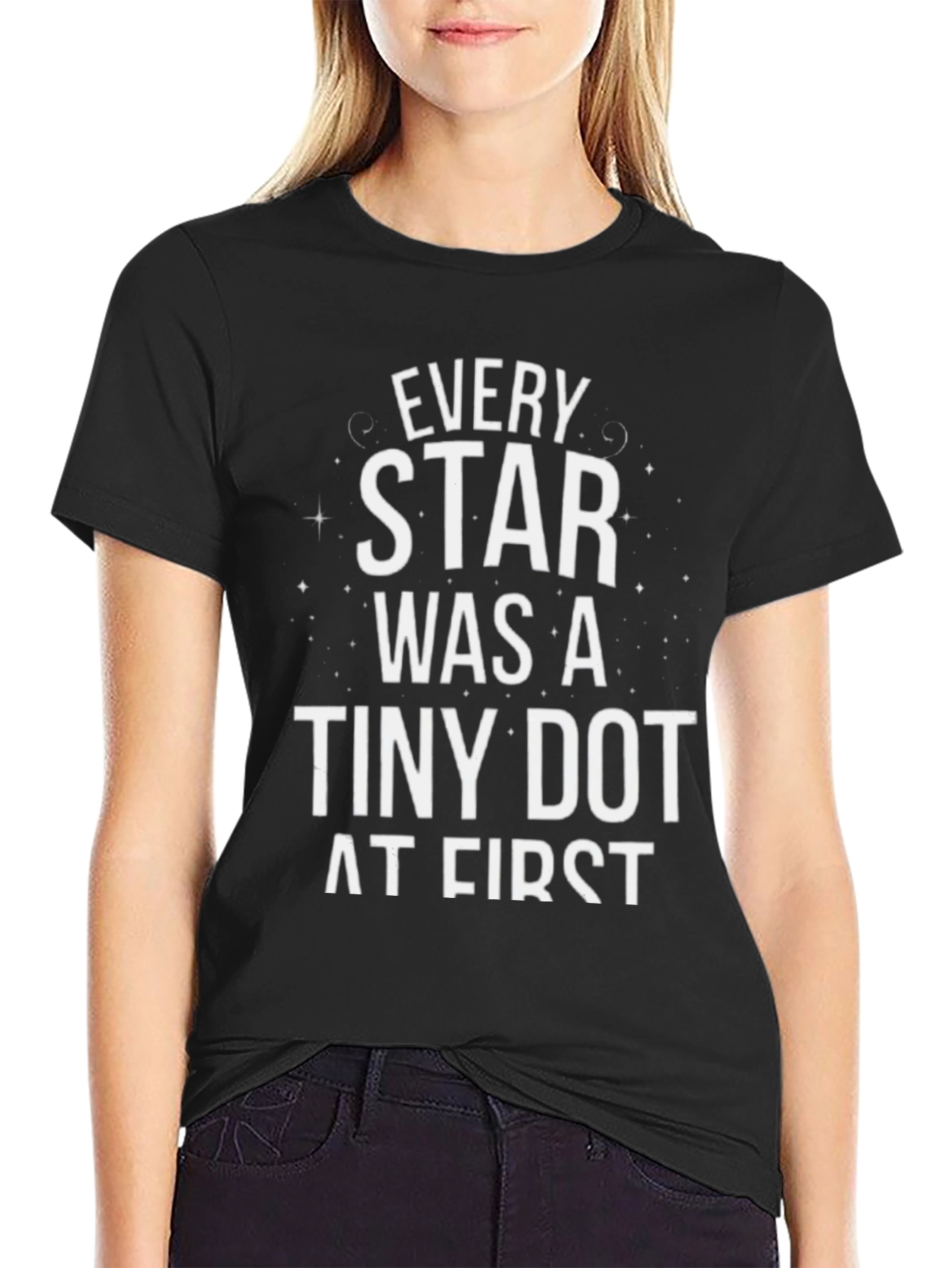 Every Star Black Graphic Tee