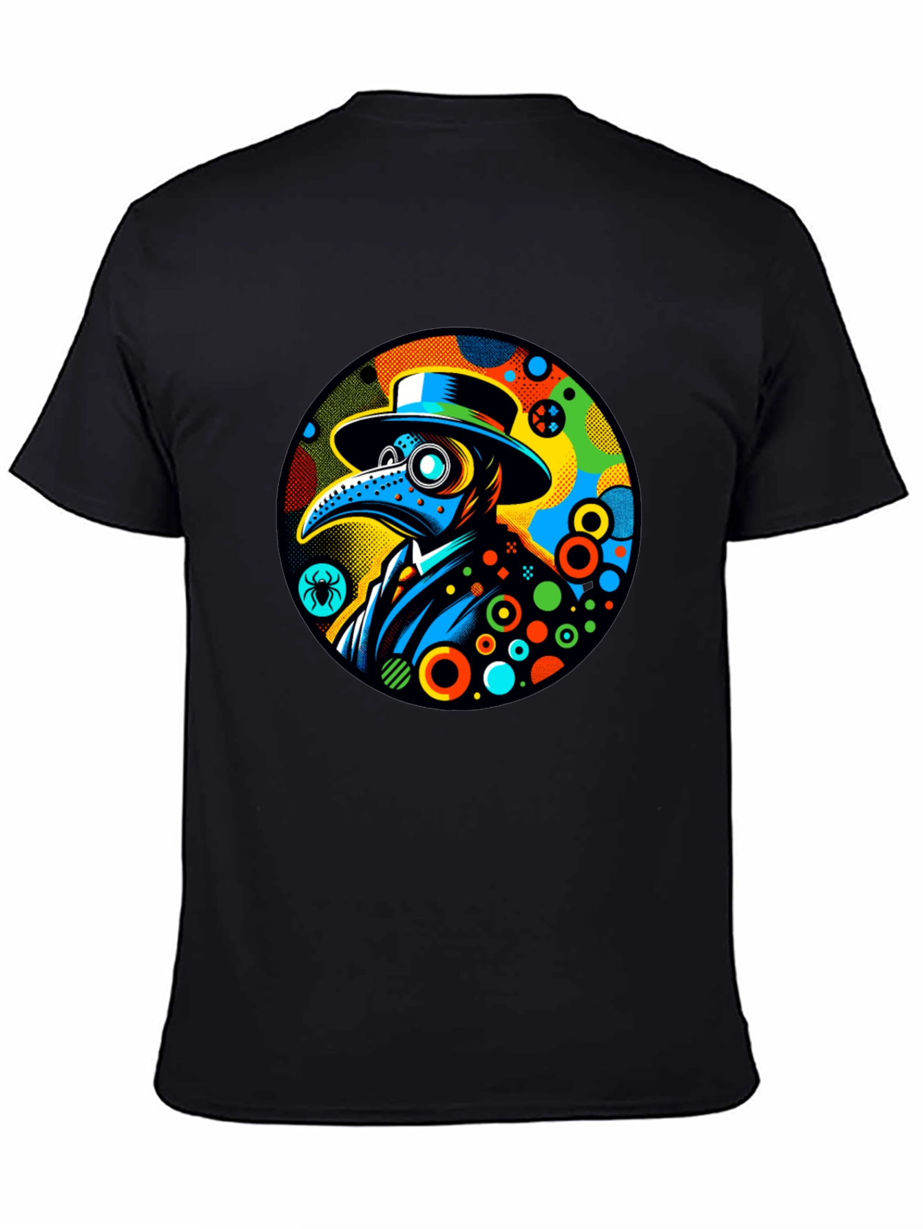 Plague Doctor Graphic Tee - Unique Design