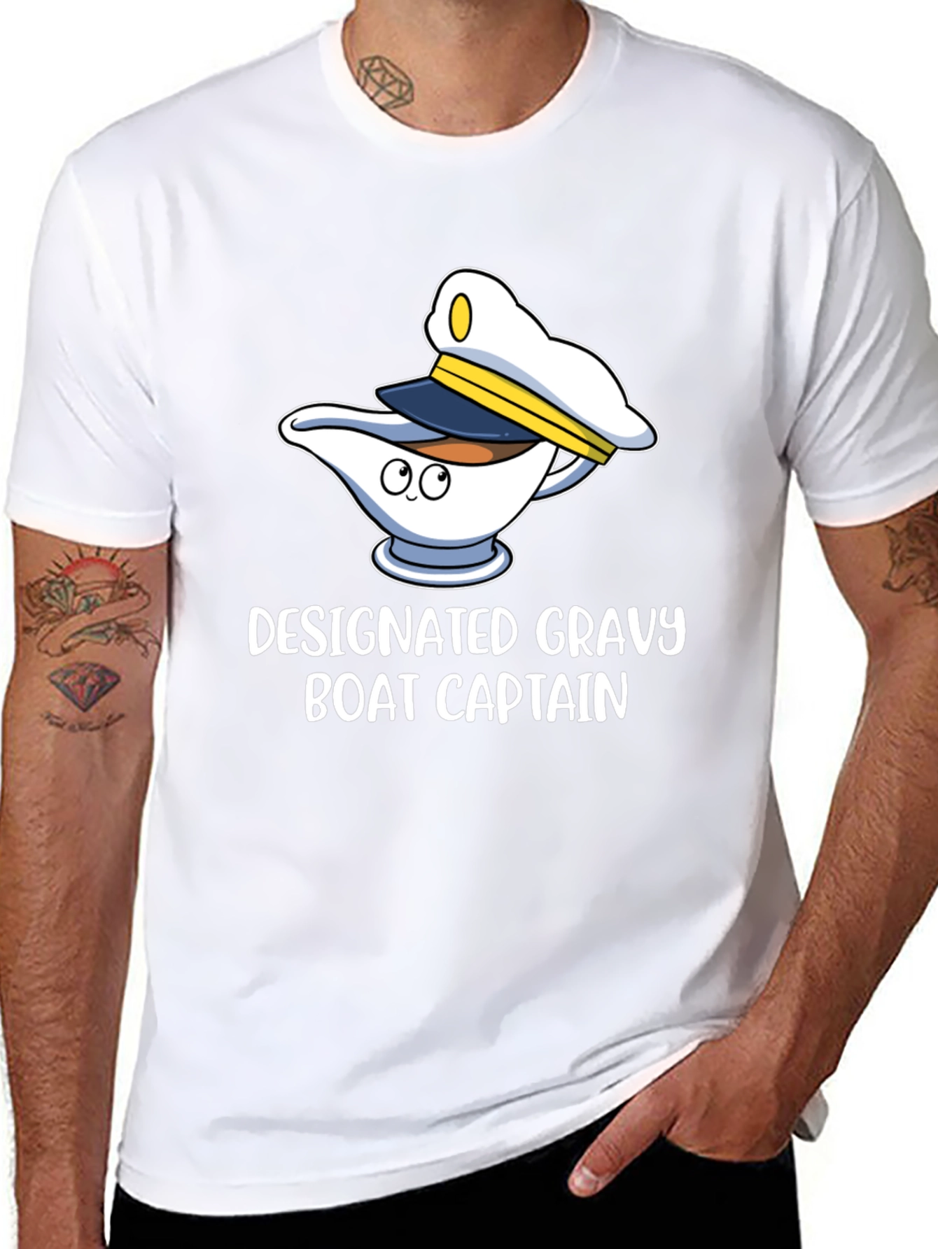 Designated Gravy Boat Captain T-Shirt