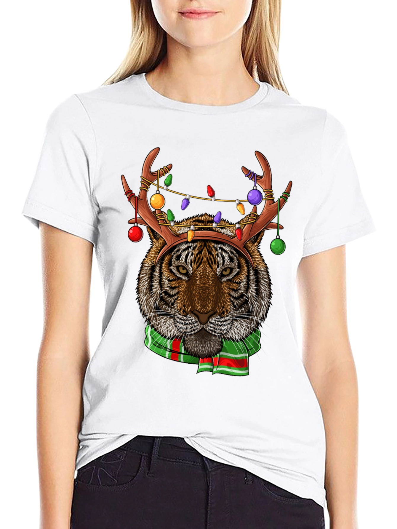 Holiday Tiger Graphic Tee