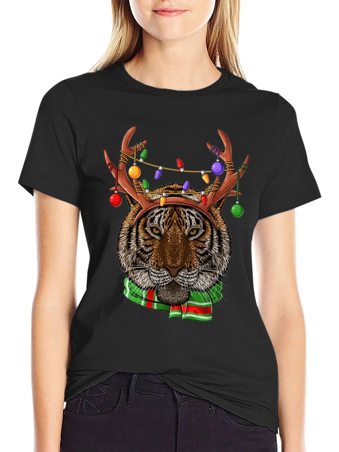 Holiday Tiger Graphic Tee