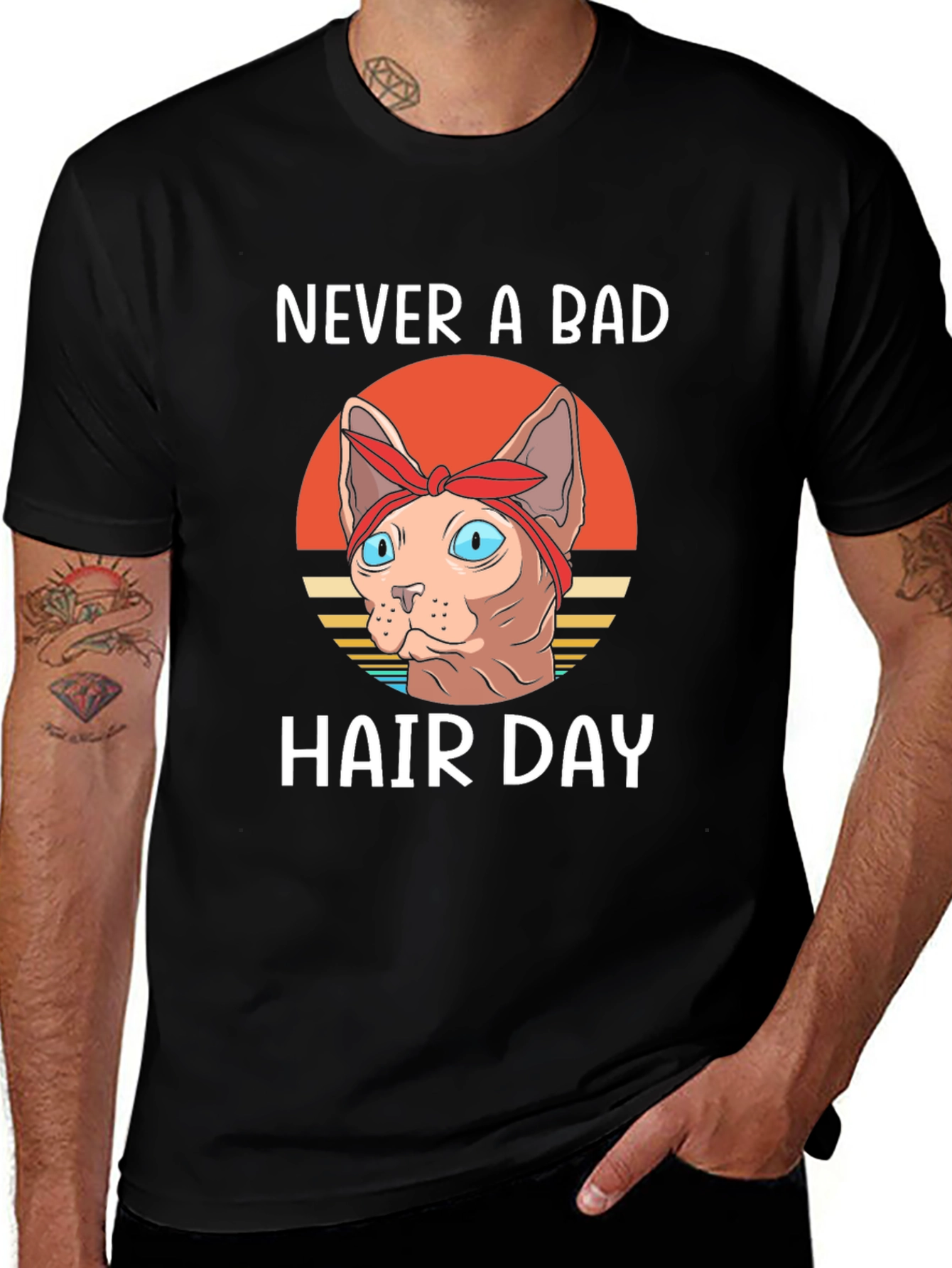 Never a Bad Hair Day T-Shirt
