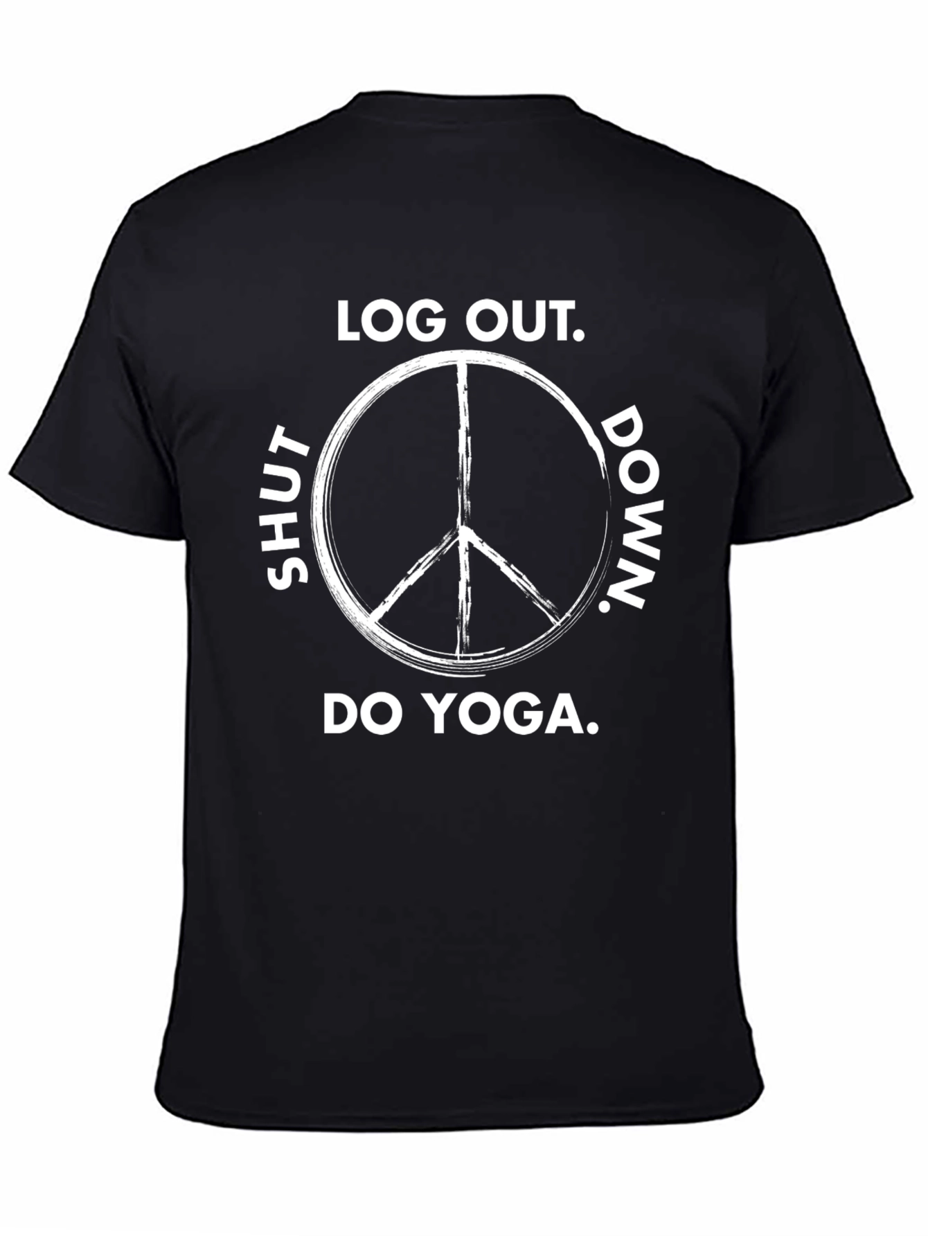 Log Out Do Yoga Graphic Tee