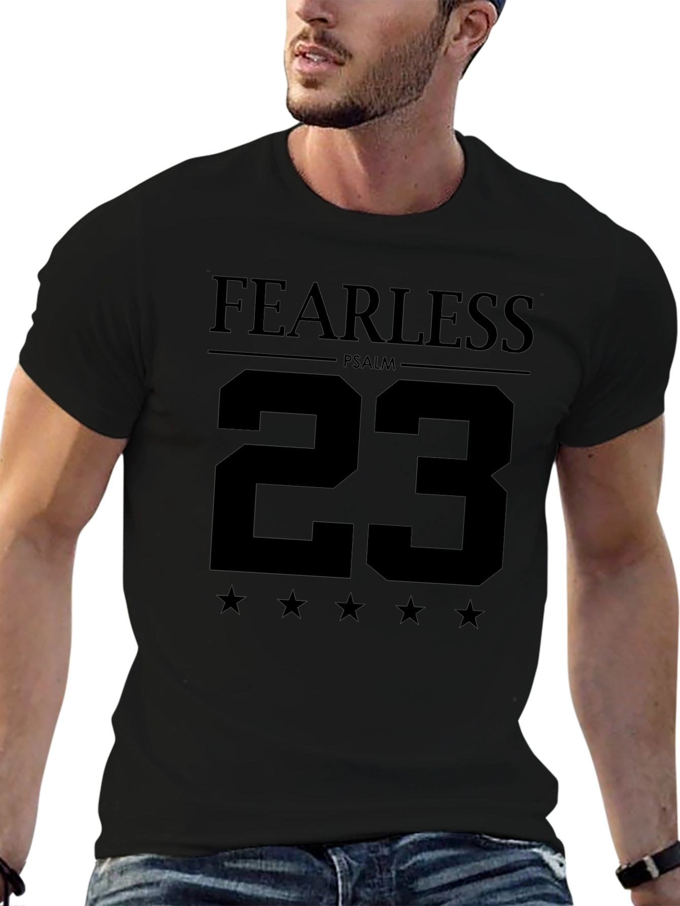 Fearless Psalm 23 Graphic Tee