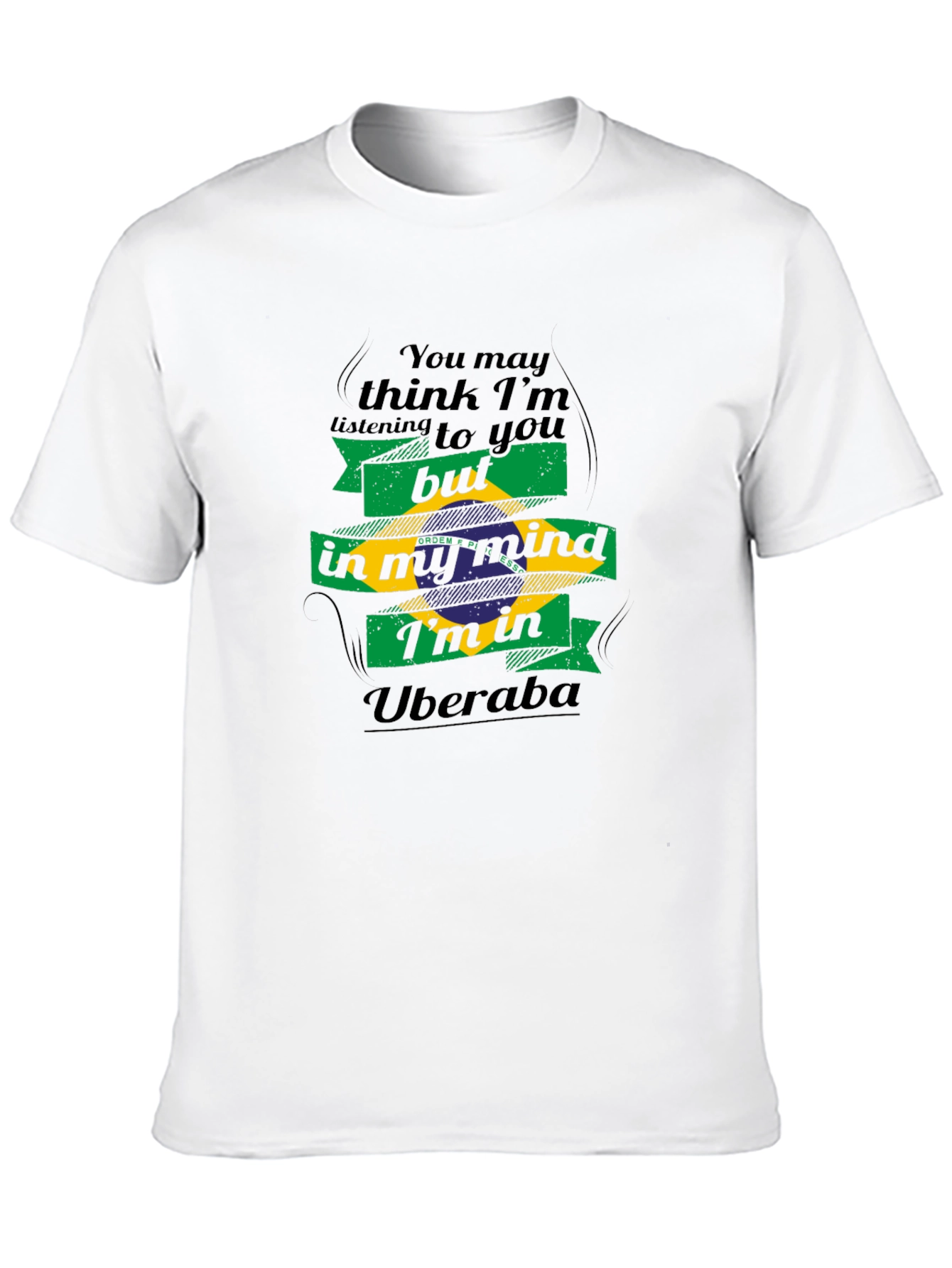 Uberaba Brazil Flag T-Shirt