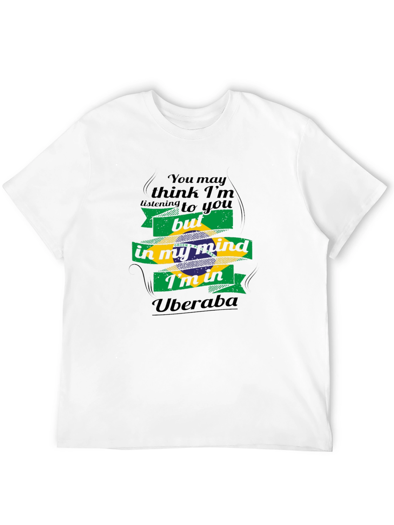 Uberaba Brazil Flag T-Shirt