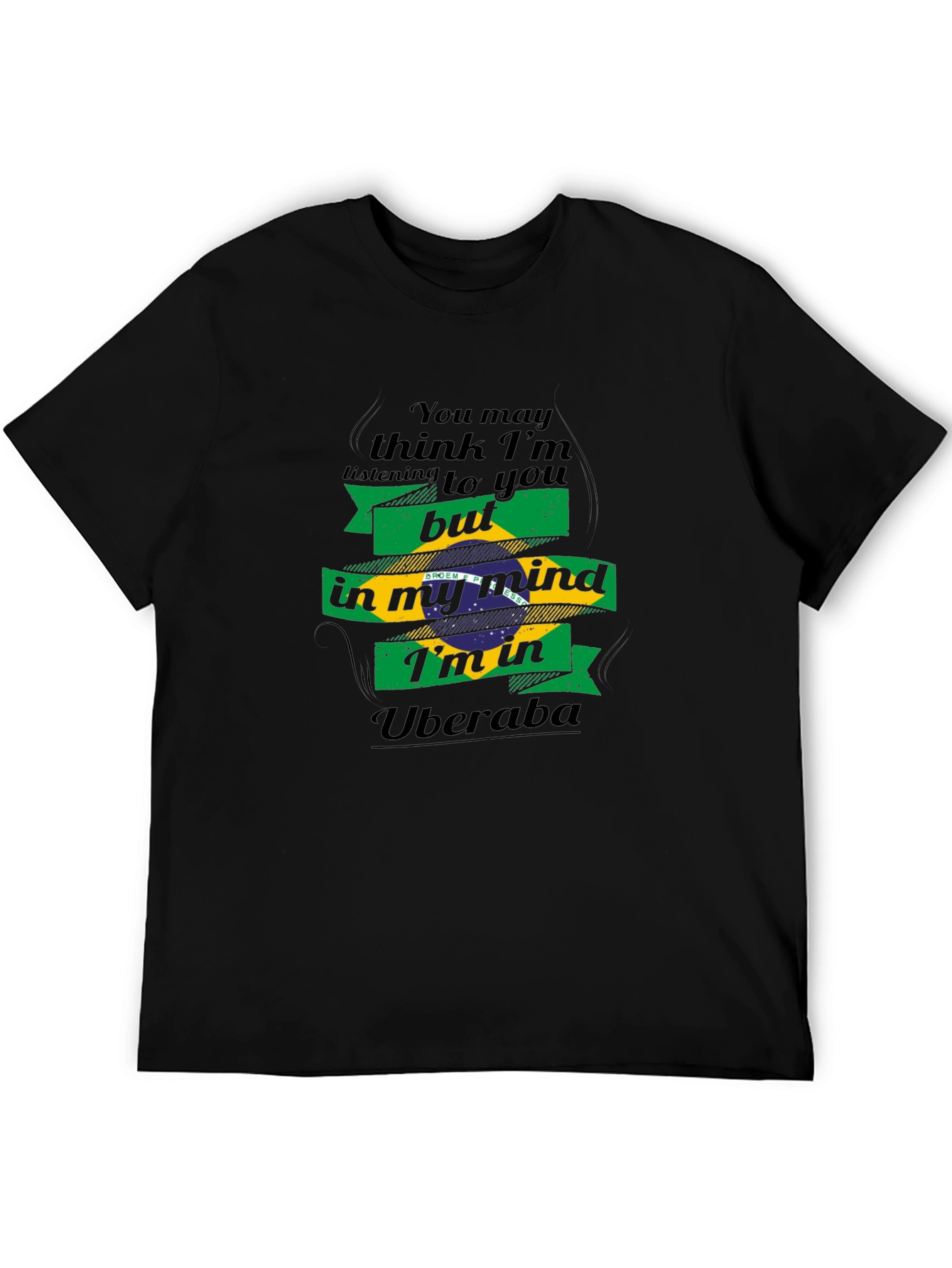Uberaba Brazil Flag T-Shirt